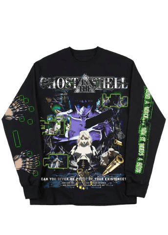 Darien Bruze Ghost In The Shell L/S Size US M / EU 48-50 / 2 - 7 Thumbnail