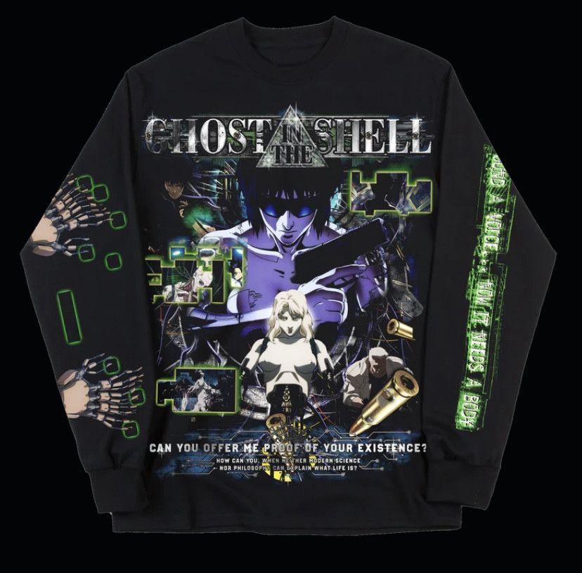 Darien Bruze Ghost In The Shell L/S Size US M / EU 48-50 / 2 - 2 Thumbnail