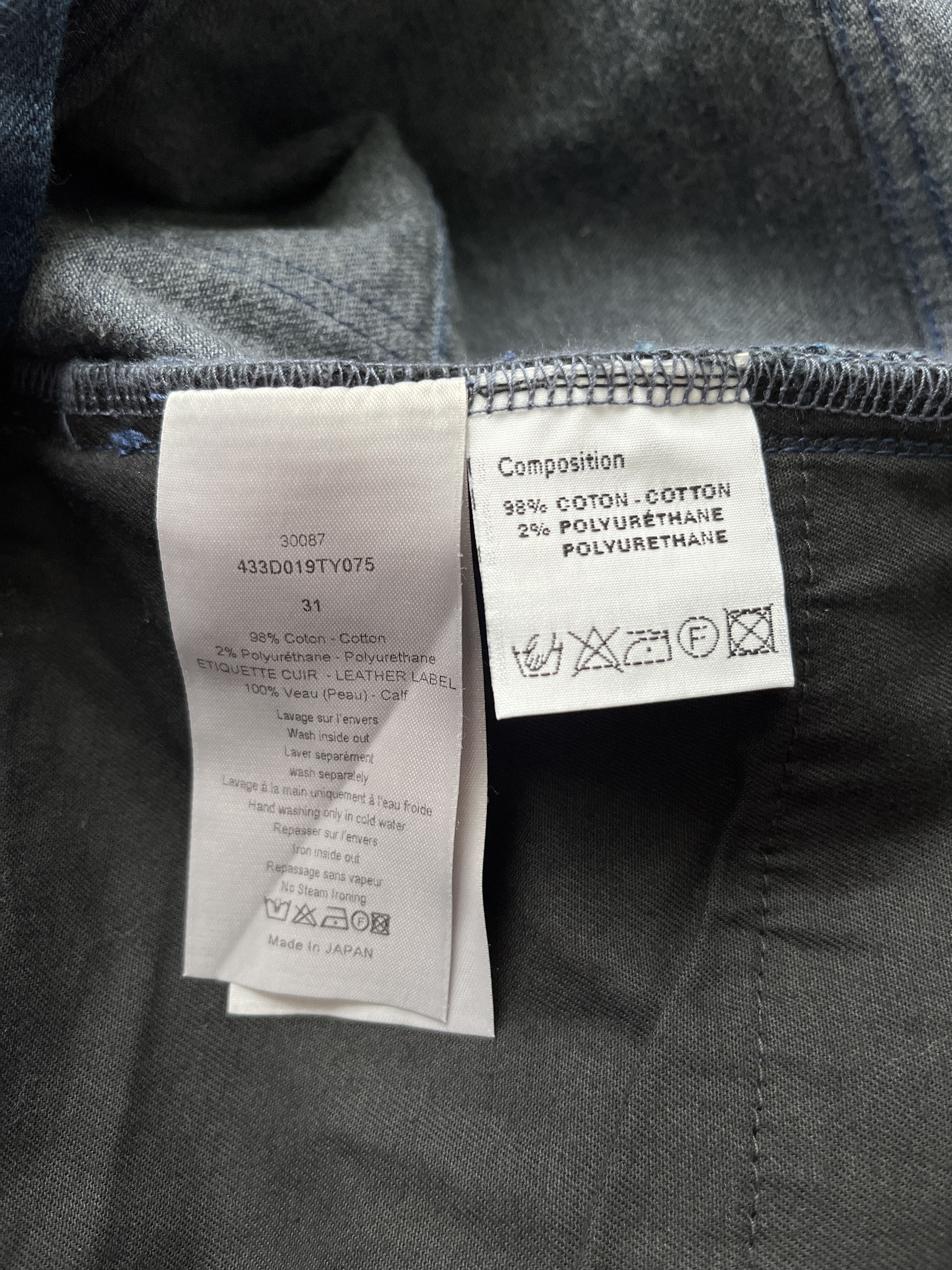 Dior × Hedi Slimane ⚡️QUICK SALE⚡️MIJ Dior by Hedi Slimane Blue Jeans Pants Size US 31 - 4 Thumbnail