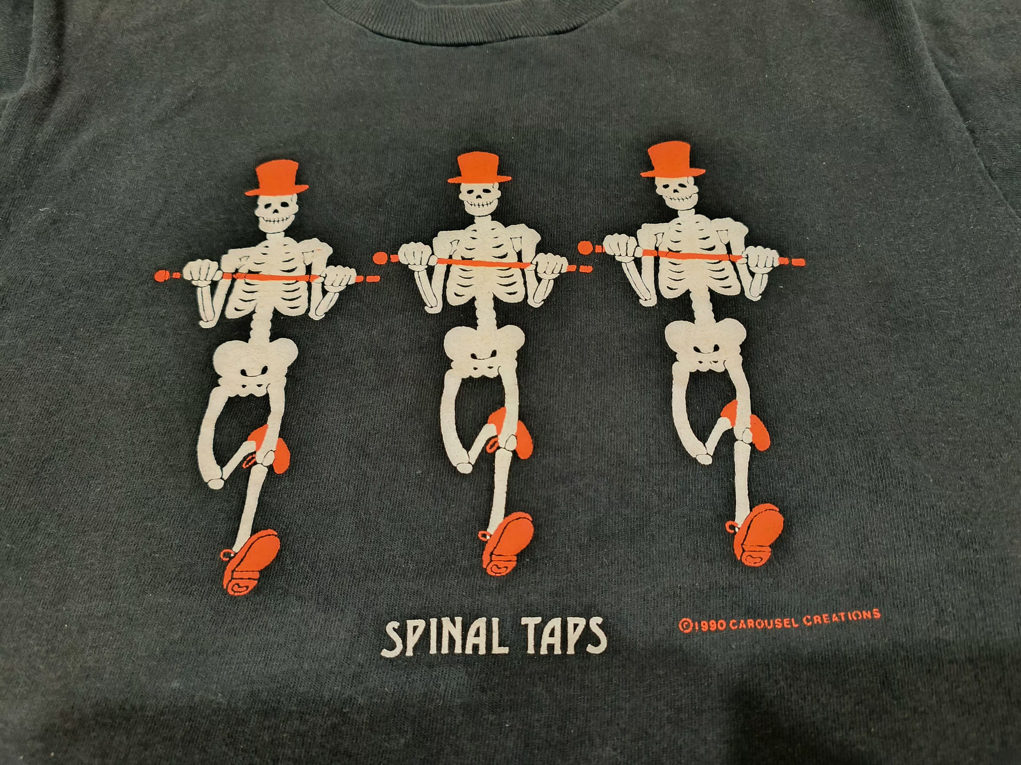 Fruit Of The Loom Vintage 90's Spinal Taps Thrashed tee Size US M / EU 48-50 / 2 - 3 Thumbnail