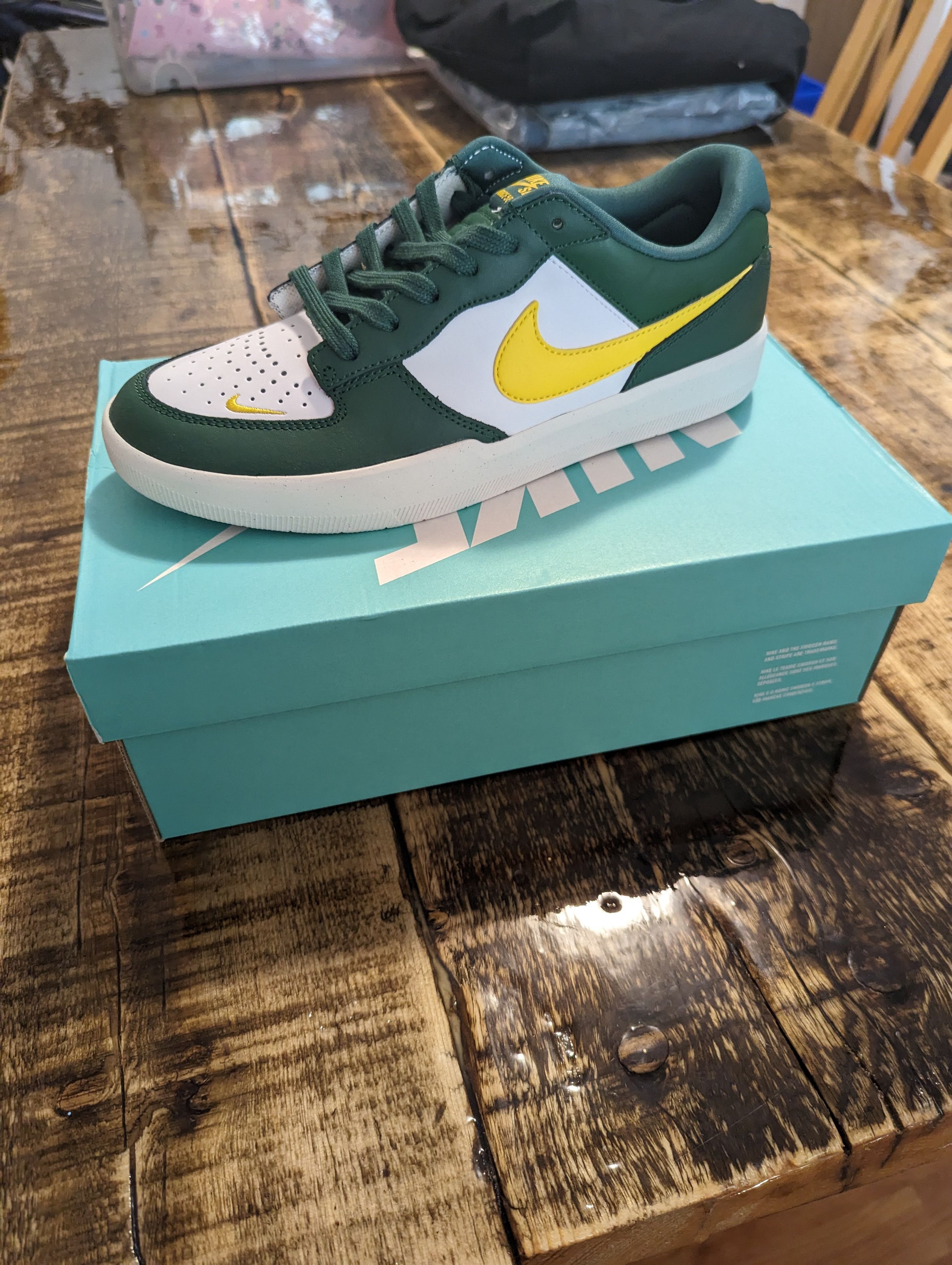 Size 9 - Nike Force 58 Premium SB Univ Gold “Sample” BS738 Nike Sweat Shorts main image 4