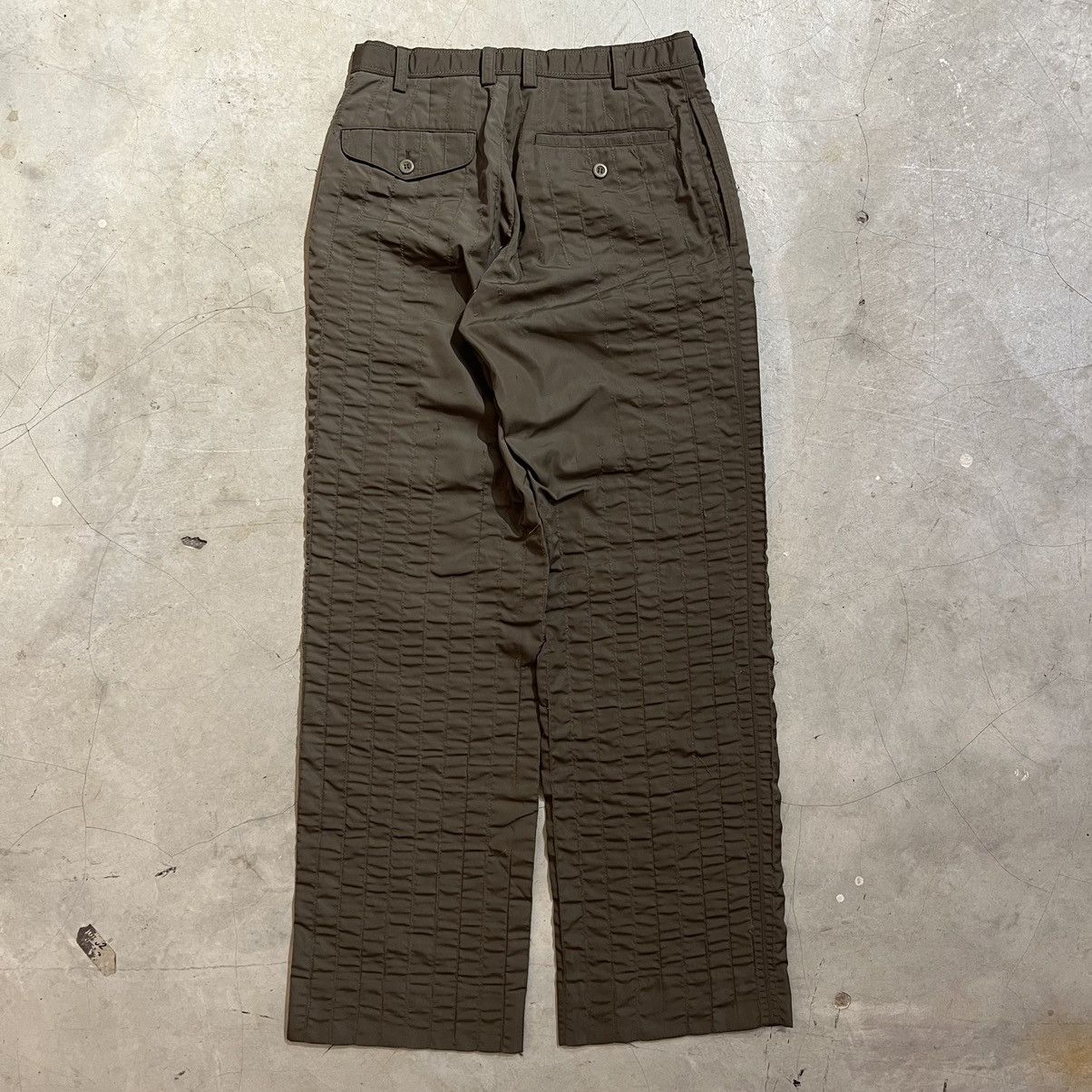 Issey Miyake Archive Issey Miyake Tartan Stitch Pants Size US 28 / EU 44 - 3 Thumbnail