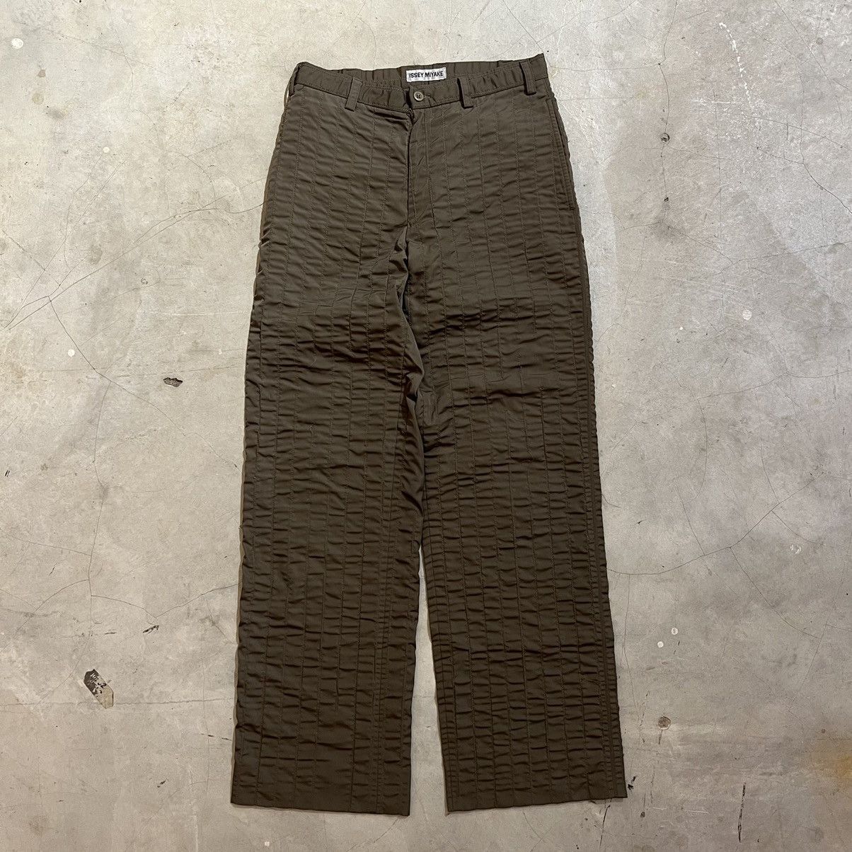 Issey Miyake Archive Issey Miyake Tartan Stitch Pants Size US 28 / EU 44 - 1 Thumbnail