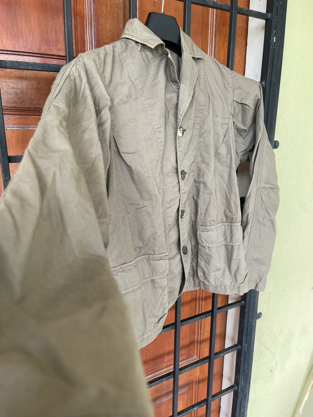 Issey Miyake × Japanese Brand × Vintage Nice patern⚡️PLANTATION LIGHT JACKET BY ISSEY MIYAKE Size US M / EU 48-50 / 2 - 6 Thumbnail