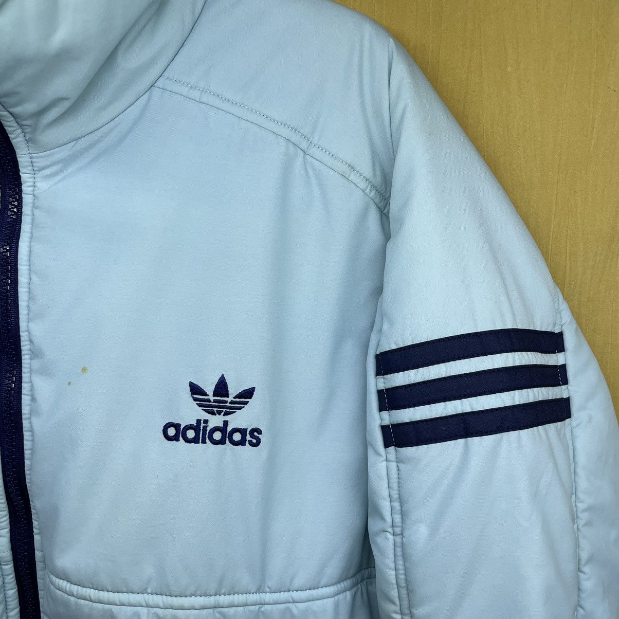 Adidas × Vintage Vintage 80s Adidas W.Germany Light Bomber Jacket Size US M / EU 48-50 / 2 - 6 Thumbnail