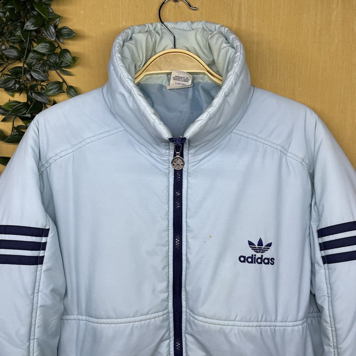 Adidas × Vintage Vintage 80s Adidas W.Germany Light Bomber Jacket Size US M / EU 48-50 / 2 - 4 Thumbnail