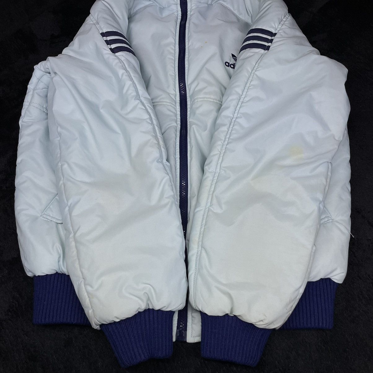 Adidas × Vintage Vintage 80s Adidas W.Germany Light Bomber Jacket Size US M / EU 48-50 / 2 - 9 Thumbnail