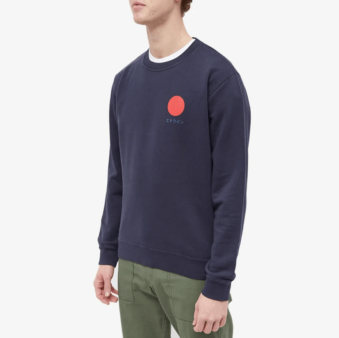 Edwin EDWIN Japanese Sun Sweatshirt Size US XL / EU 56 / 4 - 5 Thumbnail