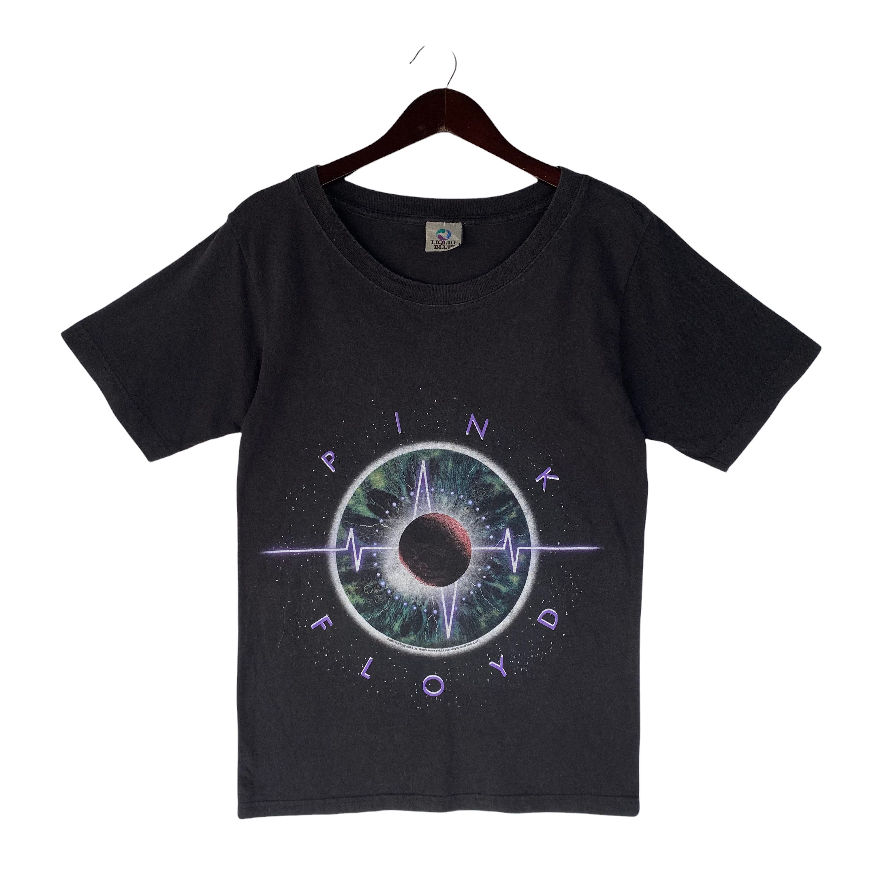 Liquid Blue 💥VINTAGE PINK FLOYD liquid blue rock band promo tee shirt Size US S / EU 44-46 / 1 - 1 Thumbnail