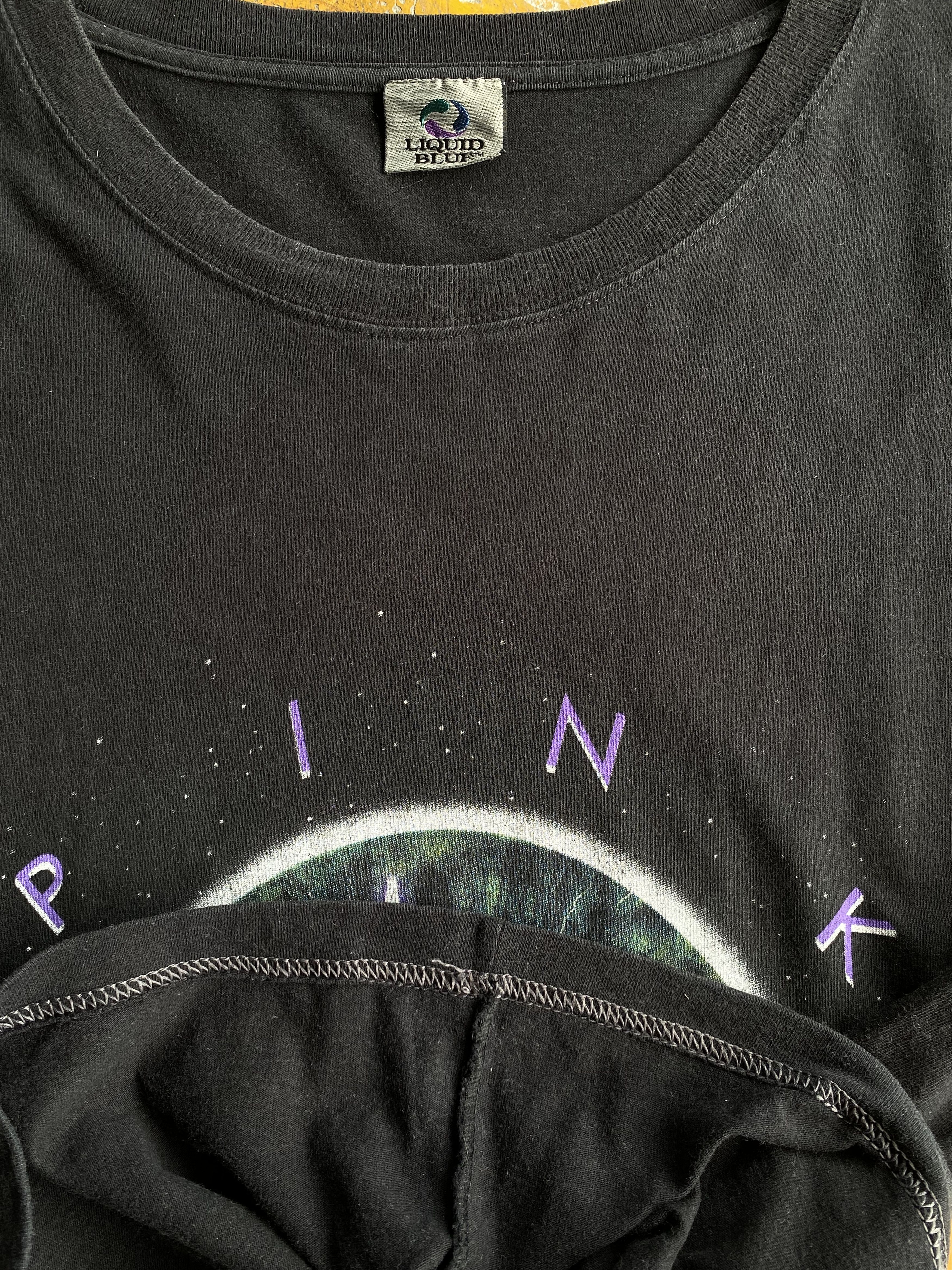 Liquid Blue 💥VINTAGE PINK FLOYD liquid blue rock band promo tee shirt Size US S / EU 44-46 / 1 - 5 Thumbnail