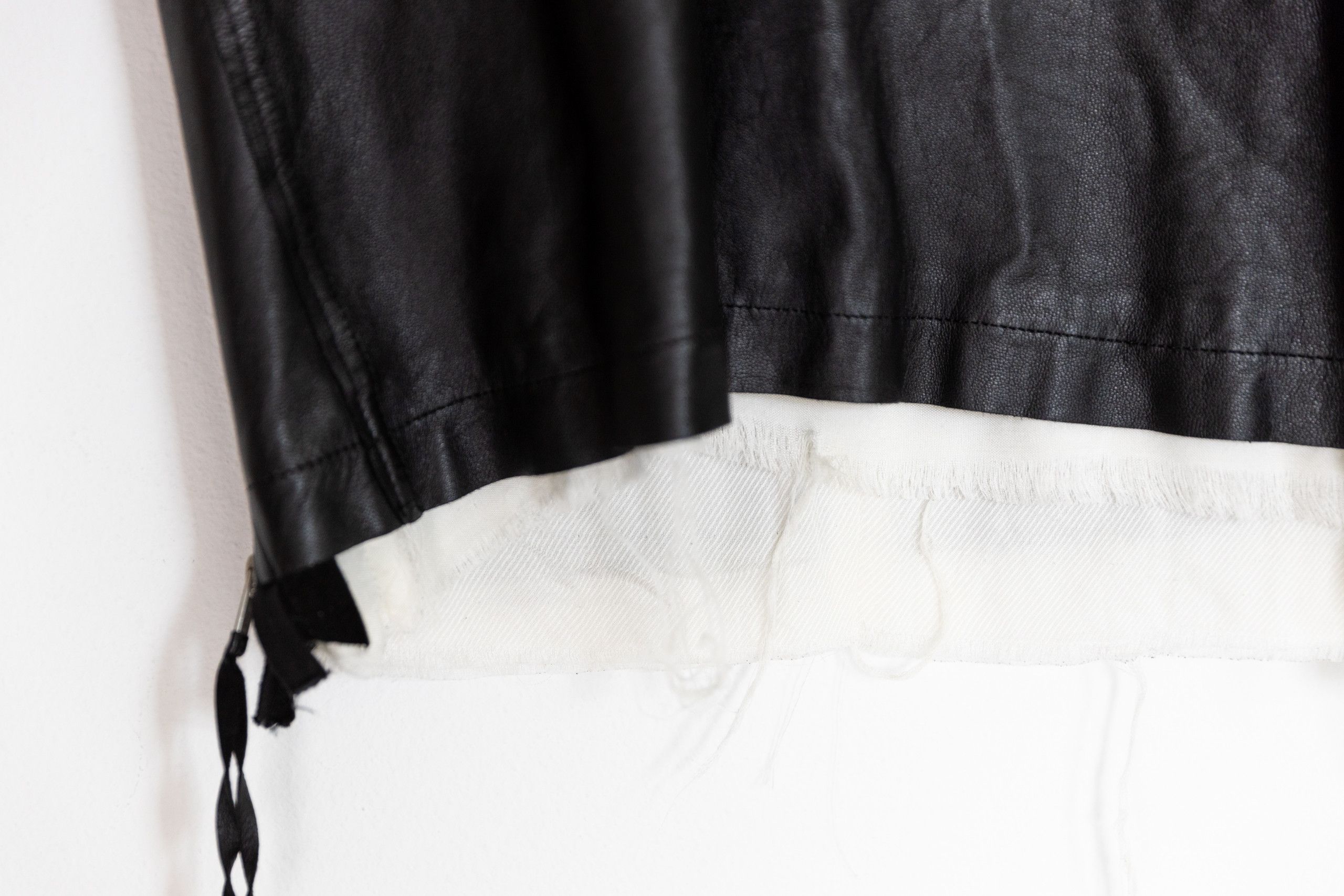Takahiromiyashita The Soloist. Black leather shirt Size US S / EU 44-46 / 1 - 6 Thumbnail