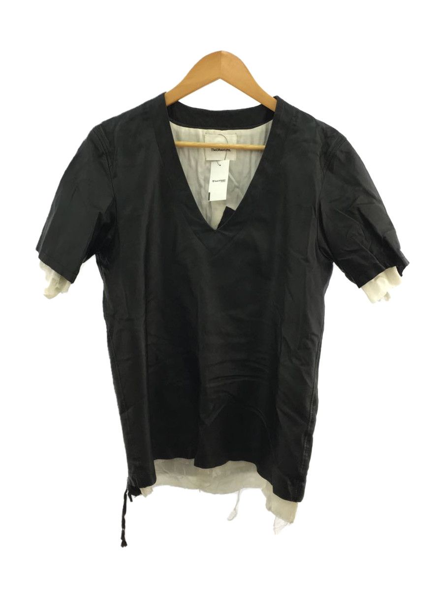 Takahiromiyashita The Soloist. Black leather shirt Size US S / EU 44-46 / 1 - 12 Thumbnail
