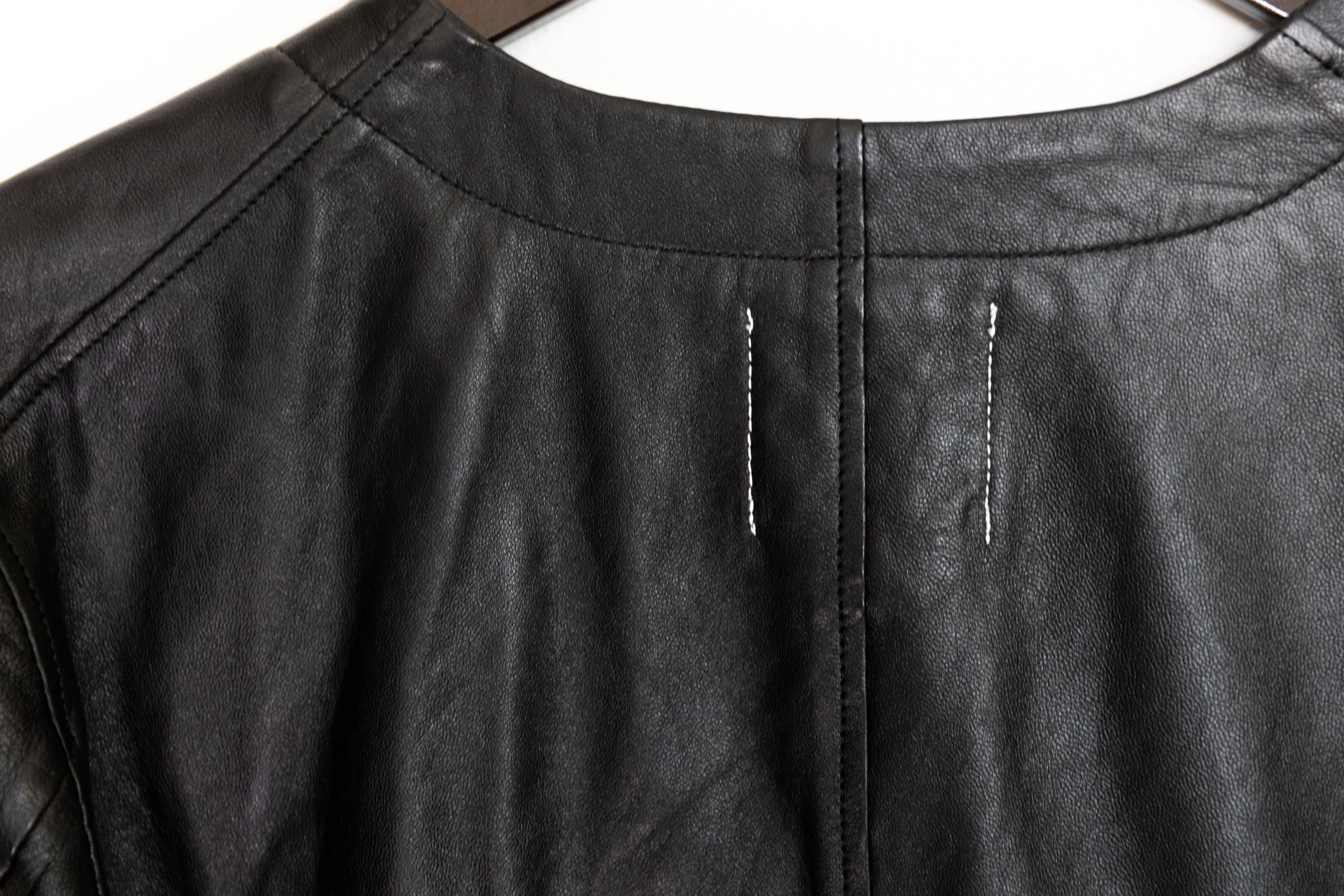 Takahiromiyashita The Soloist. Black leather shirt Size US S / EU 44-46 / 1 - 11 Thumbnail