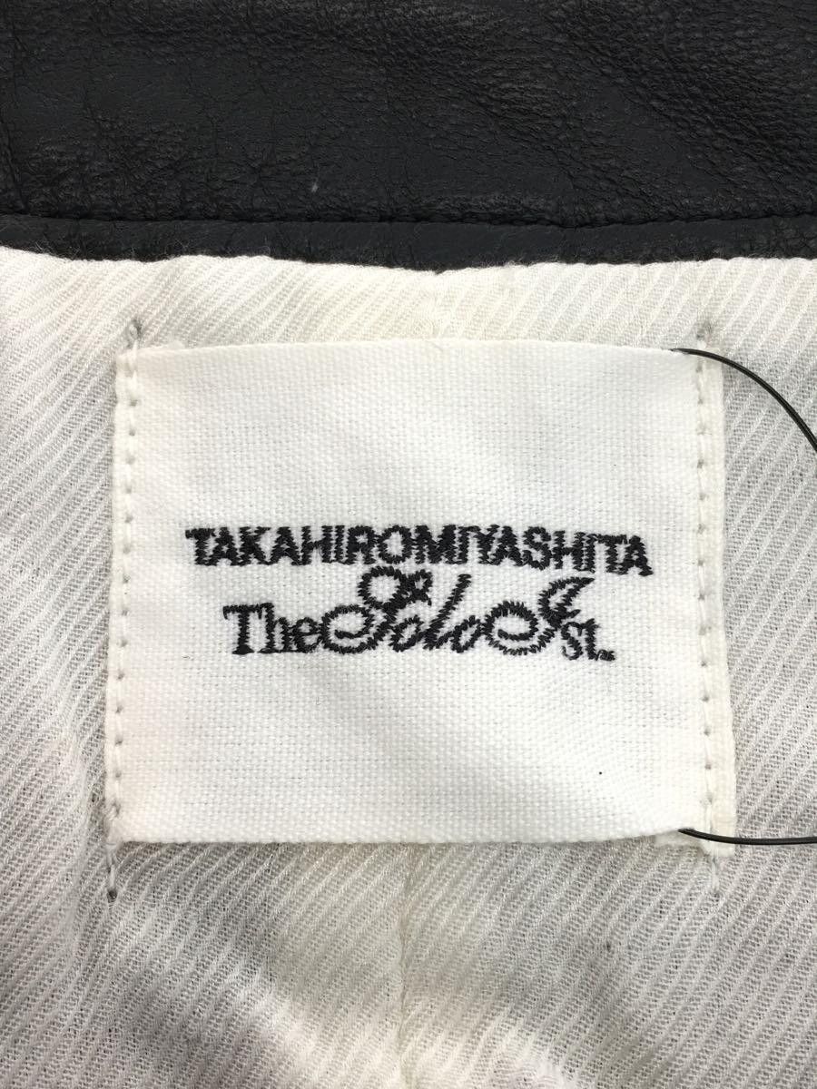 Takahiromiyashita The Soloist. Black leather shirt Size US S / EU 44-46 / 1 - 14 Thumbnail