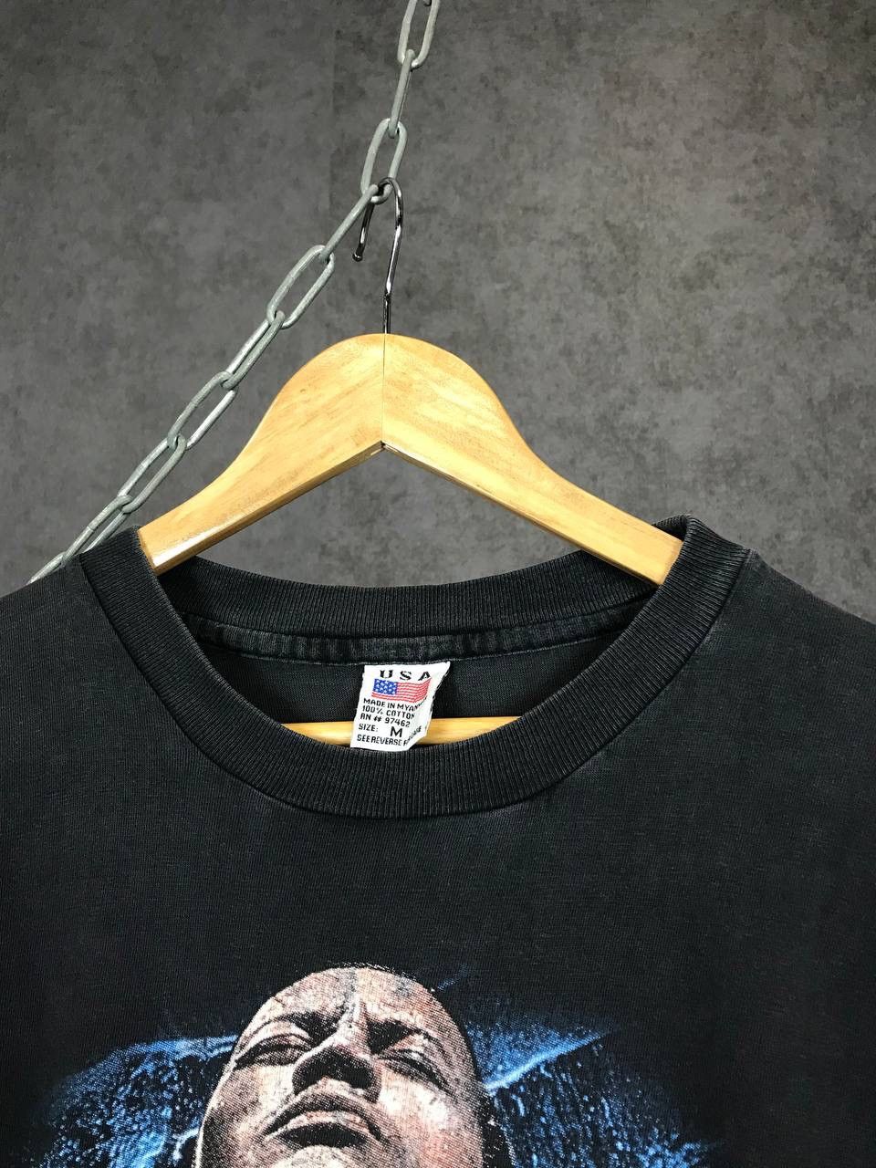 WWE The Rock 90’s vintage WWE WWF overprinted tee Size US M / EU 48-50 / 2 - 6 Thumbnail