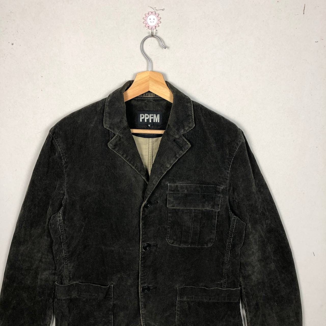 PPFM PPFM Corduroy Brown Army Jacket Harajuku Fashion Size US M / EU 48-50 / 2 - 3 Thumbnail