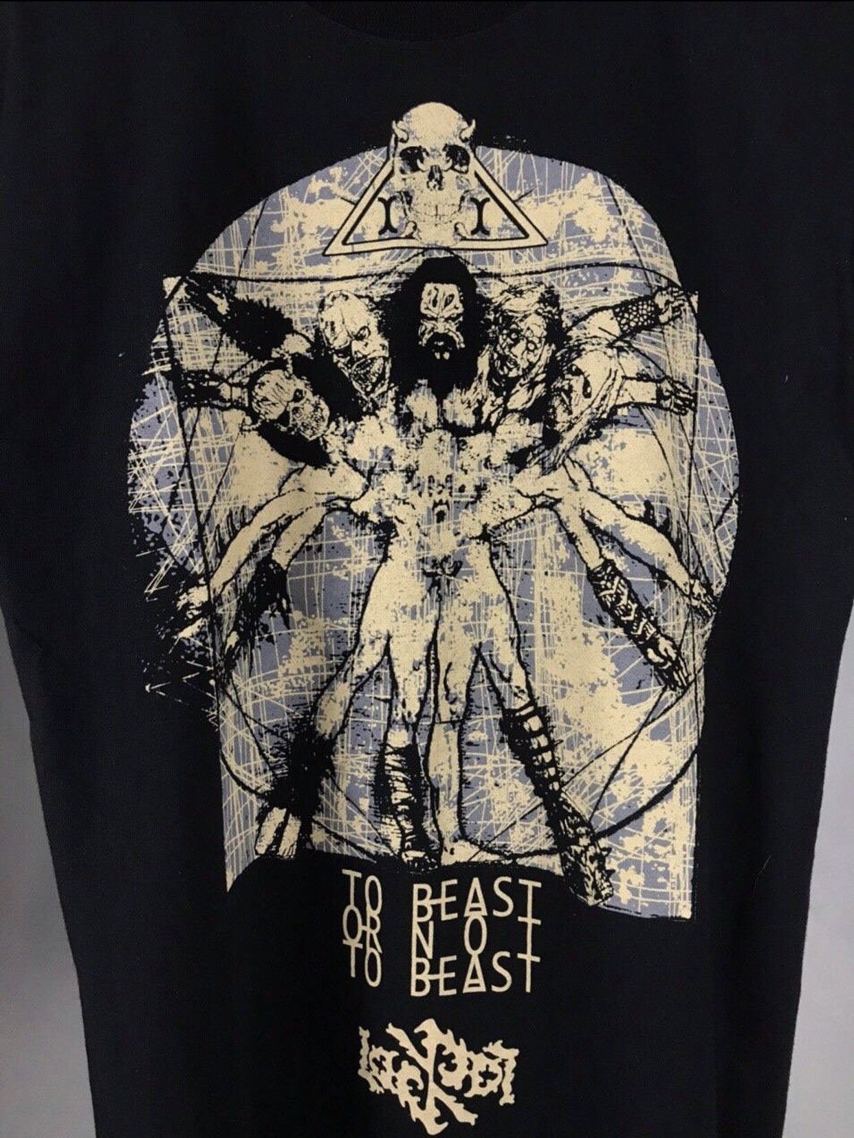 Other To beast it not to beast vintage rock tee Size US M / EU 48-50 / 2 - 2 Thumbnail