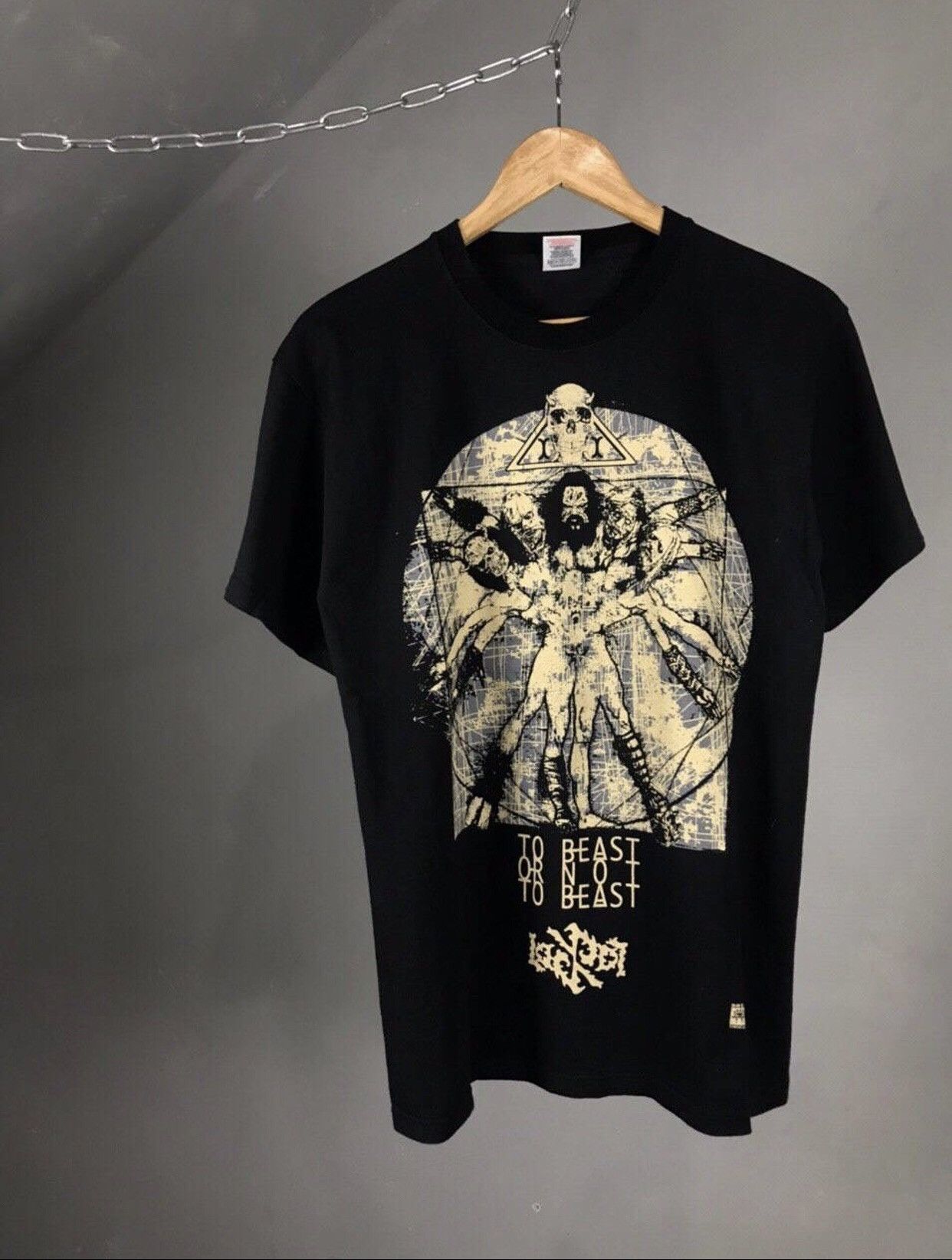 Other To beast it not to beast vintage rock tee Size US M / EU 48-50 / 2 - 1 Thumbnail