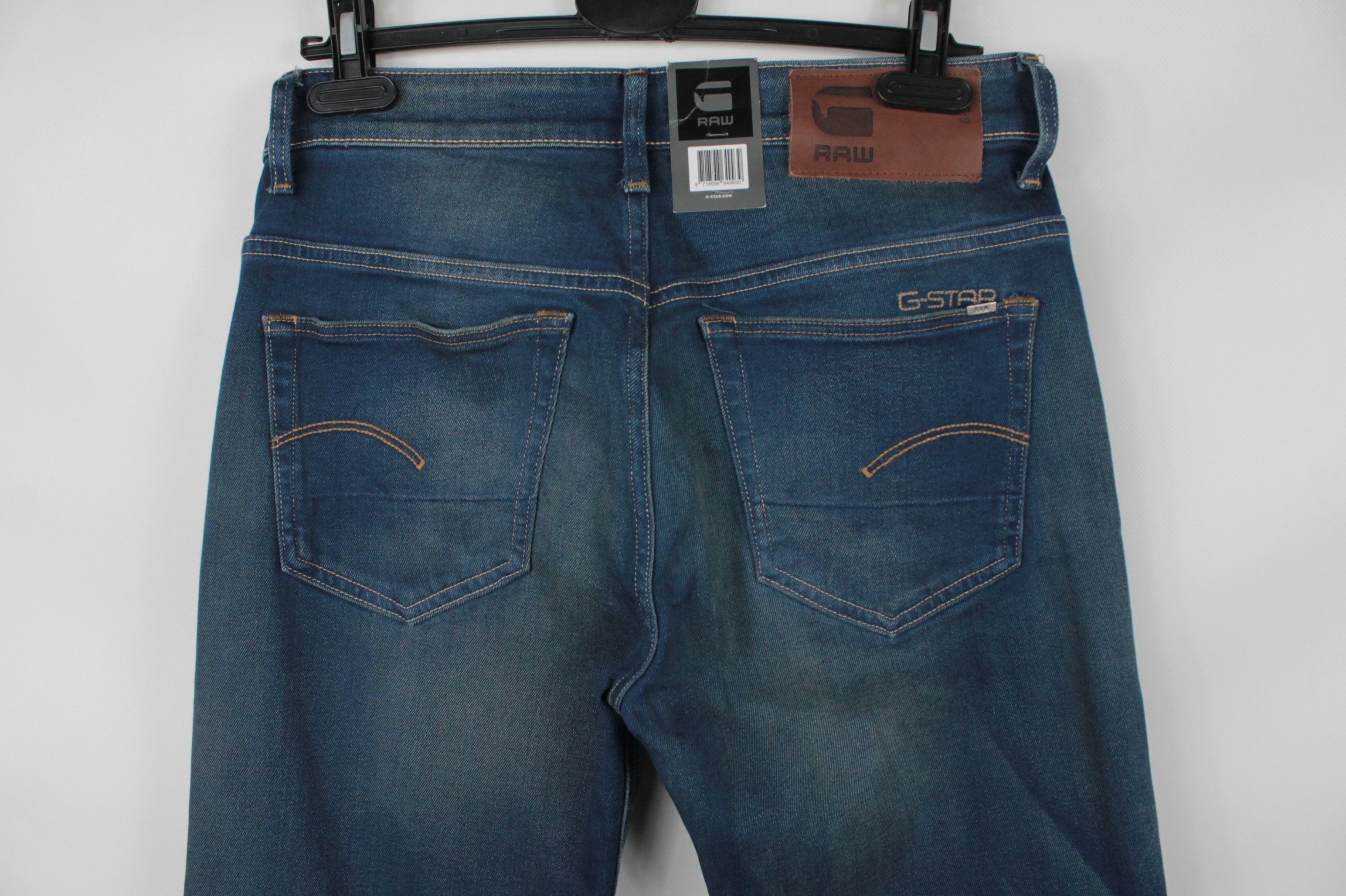 G-Star G-Star Raw 3301 Loose Fit Blue Denim Jeans Size US 27 - 9 Thumbnail
