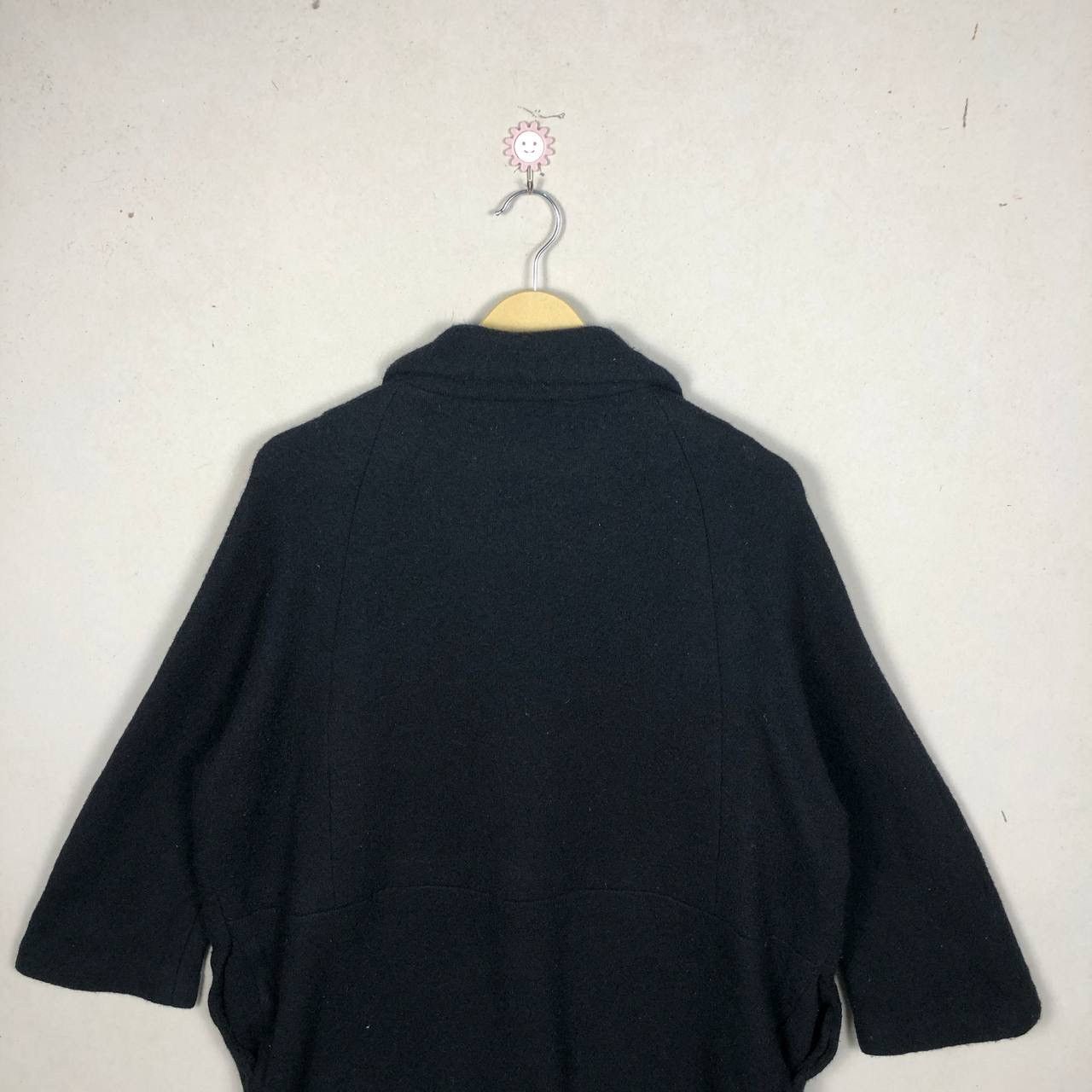 DKNY Vintage 90s DKNY Wool Mohair Hype Black Jacket Size US L / EU 52-54 / 3 - 4 Thumbnail