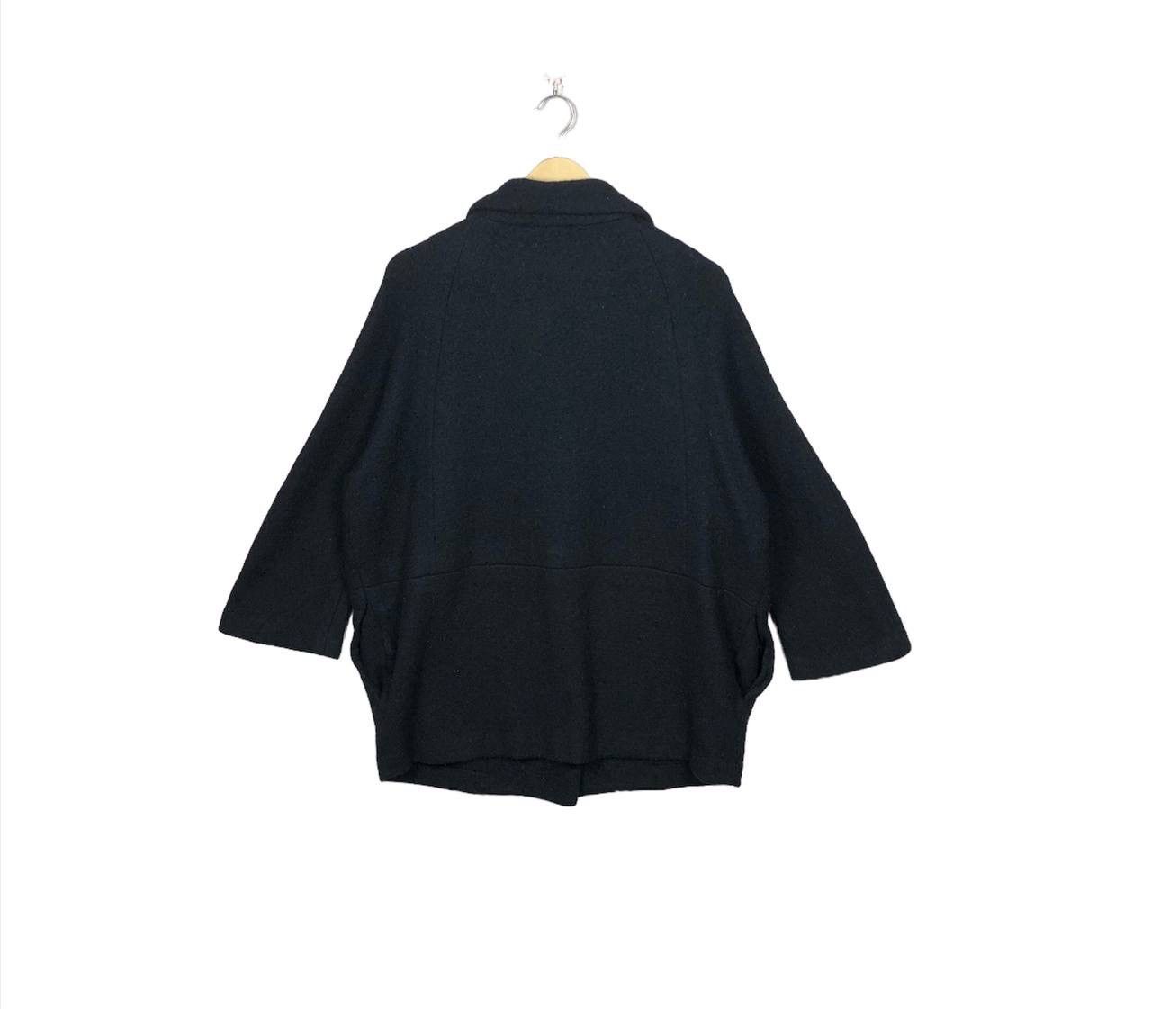DKNY Vintage 90s DKNY Wool Mohair Hype Black Jacket Size US L / EU 52-54 / 3 - 2 Thumbnail