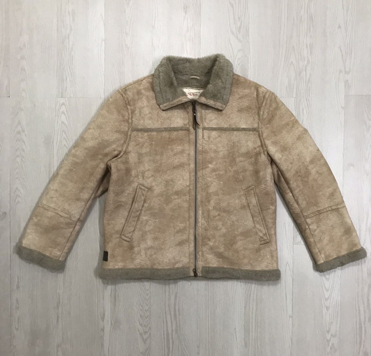 Vintage Carters Leather Jacket Synthetic Leather