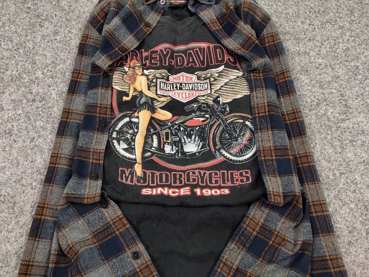 Flannel Vintage Flannel Shirt Travis Scott Style Streetwear Hype Size US M / EU 48-50 / 2 - 6 Thumbnail