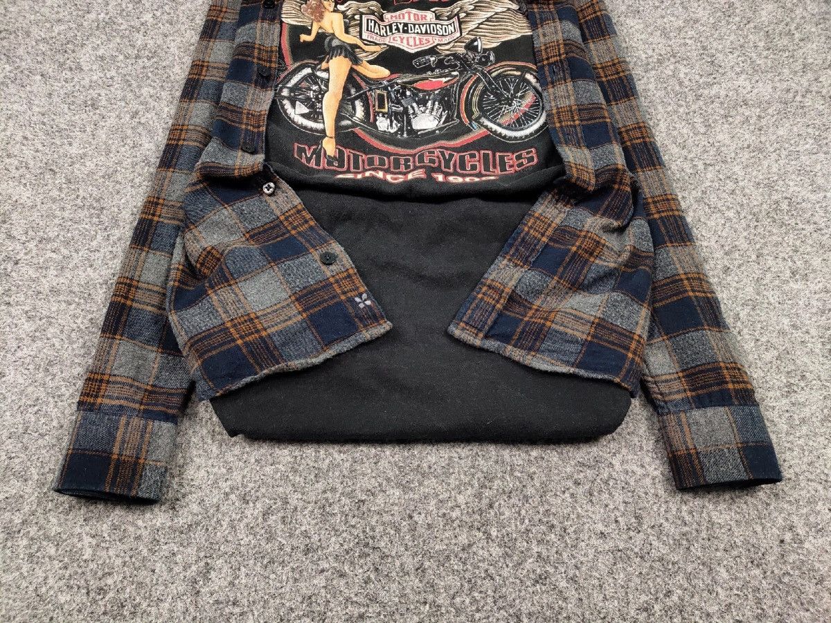 Flannel Vintage Flannel Shirt Travis Scott Style Streetwear Hype Size US M / EU 48-50 / 2 - 5 Thumbnail