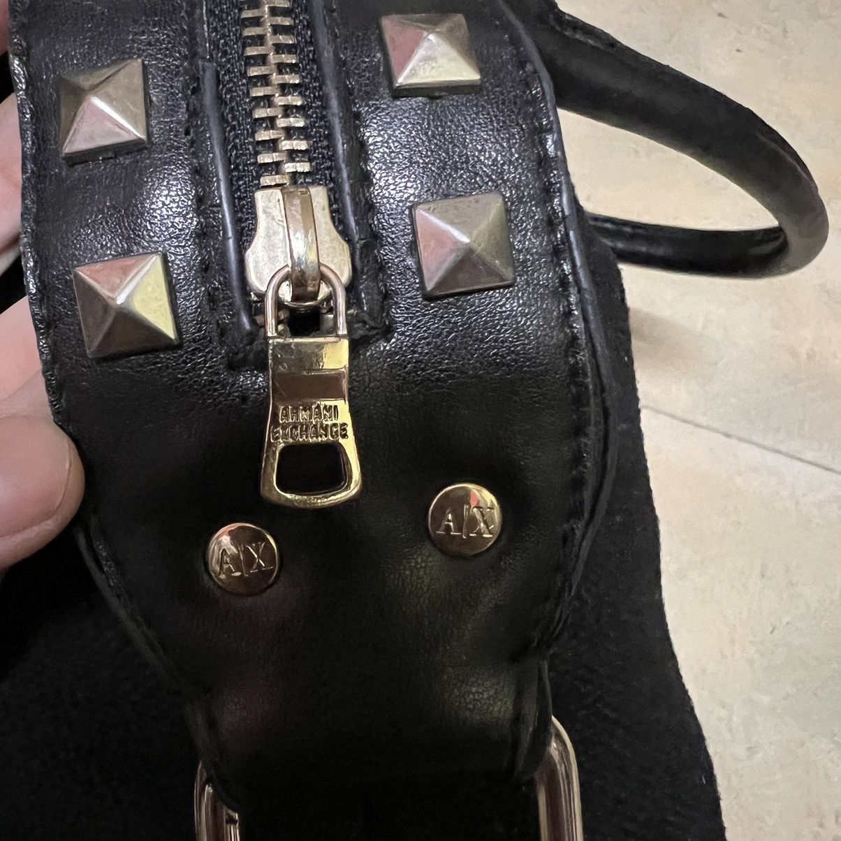 Armani Exchange Armani Exchange Punk Style Hand Bag Size ONE SIZE - 15 Thumbnail
