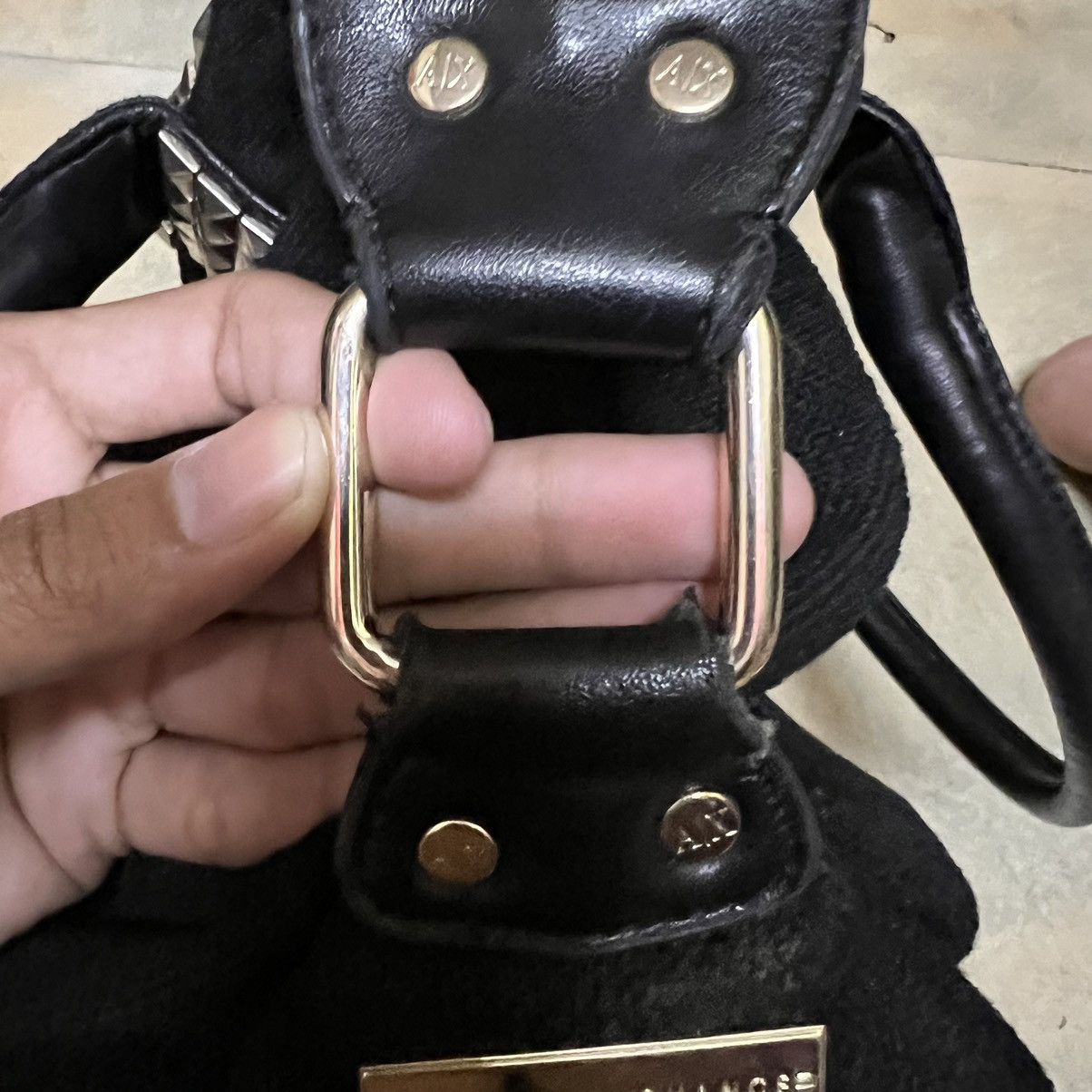 Armani Exchange Armani Exchange Punk Style Hand Bag Size ONE SIZE - 13 Thumbnail