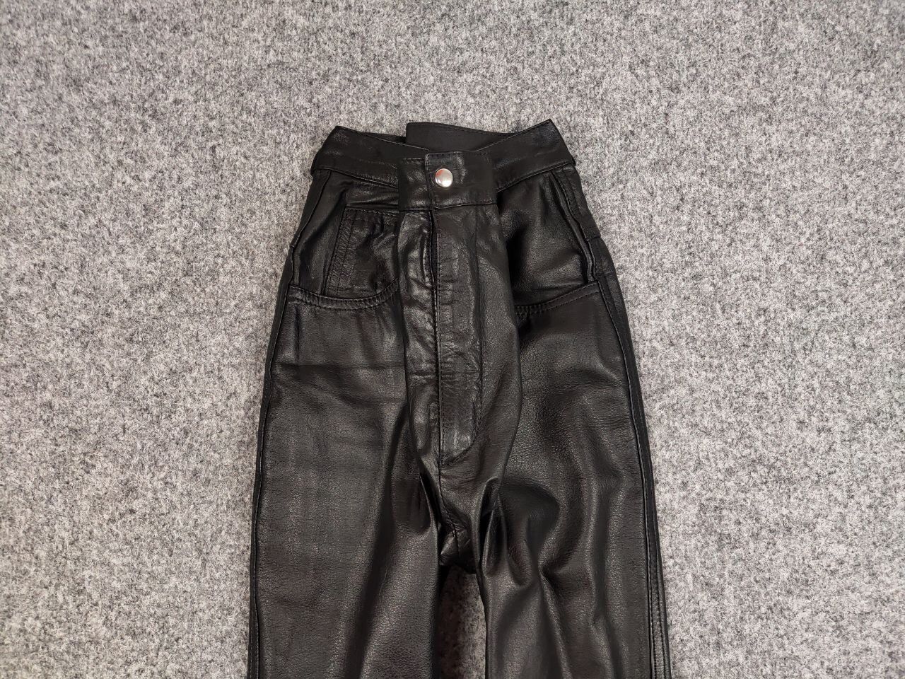 If Six Was Nine Vtg Japanese Avant Garde If Six Was Nine Y2K leather Pants Size US 29 - 6 Thumbnail