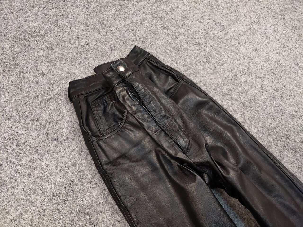 If Six Was Nine Vtg Japanese Avant Garde If Six Was Nine Y2K leather Pants Size US 29 - 12 Thumbnail