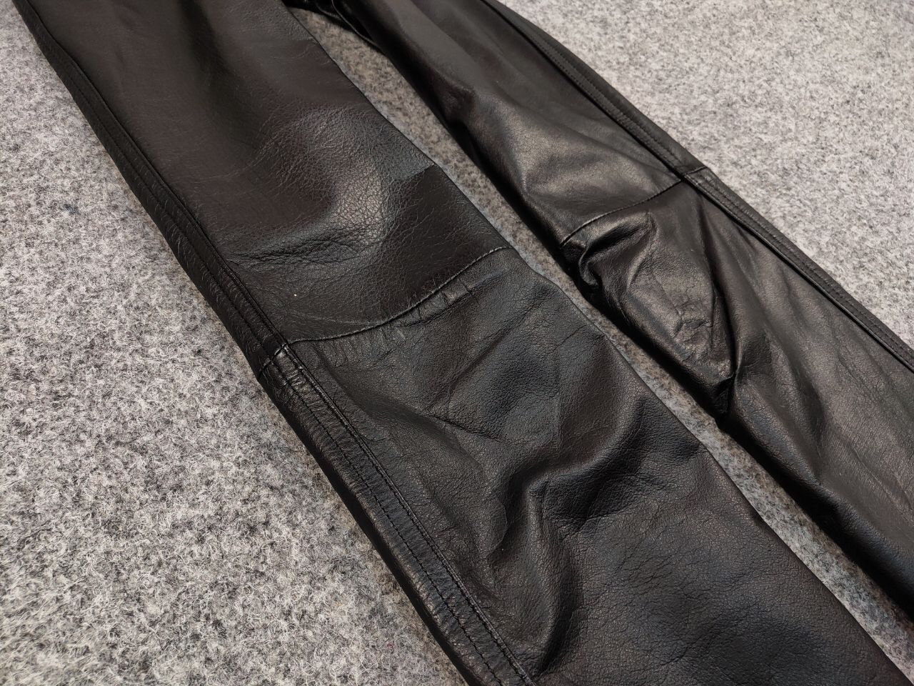 If Six Was Nine Vtg Japanese Avant Garde If Six Was Nine Y2K leather Pants Size US 29 - 9 Thumbnail