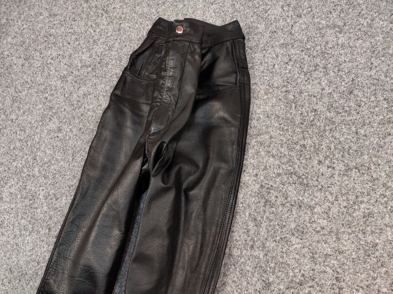 If Six Was Nine Vtg Japanese Avant Garde If Six Was Nine Y2K leather Pants Size US 29 - 4 Thumbnail