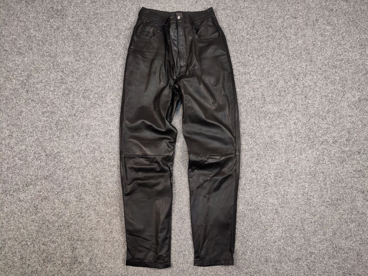 If Six Was Nine Vtg Japanese Avant Garde If Six Was Nine Y2K leather Pants Size US 29 - 14 Thumbnail