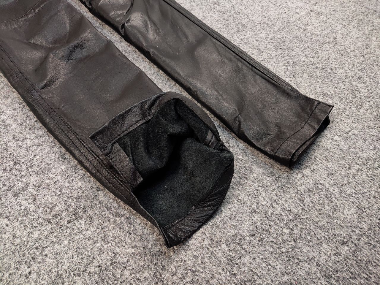 If Six Was Nine Vtg Japanese Avant Garde If Six Was Nine Y2K leather Pants Size US 29 - 11 Thumbnail