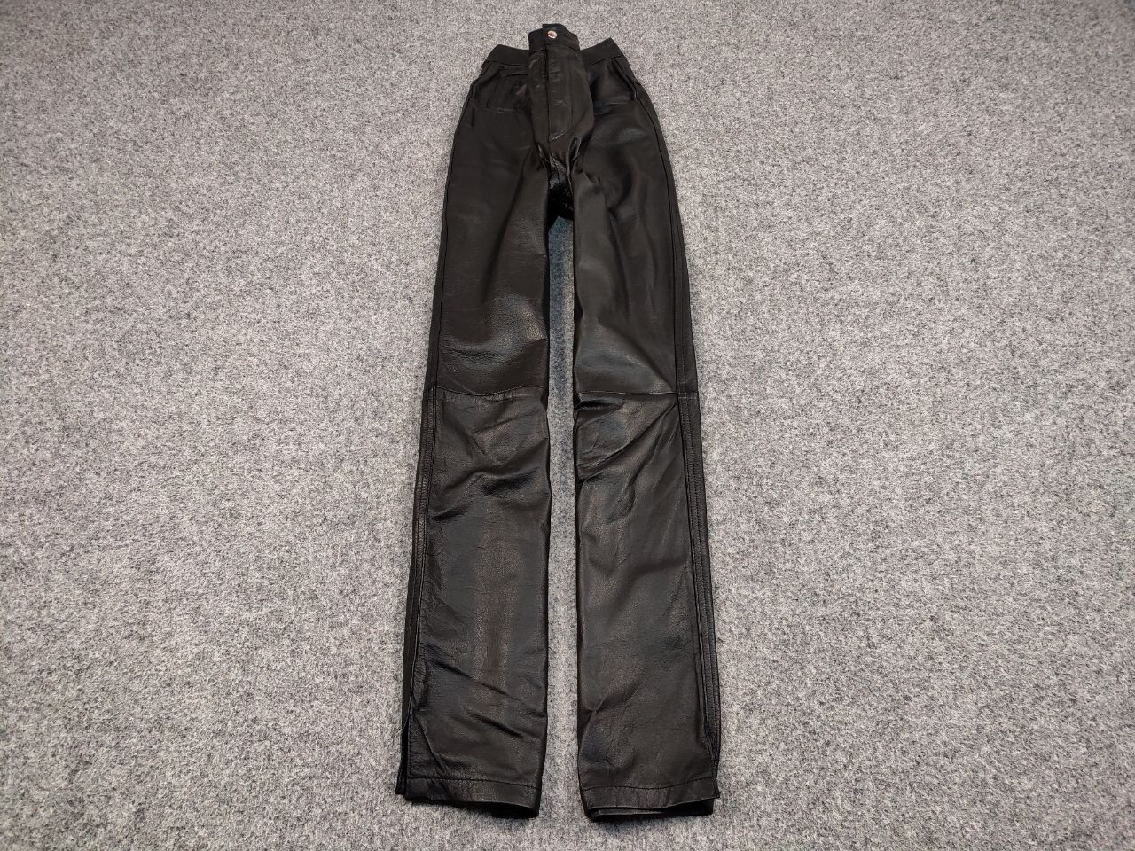 If Six Was Nine Vtg Japanese Avant Garde If Six Was Nine Y2K leather Pants Size US 29 - 2 Thumbnail