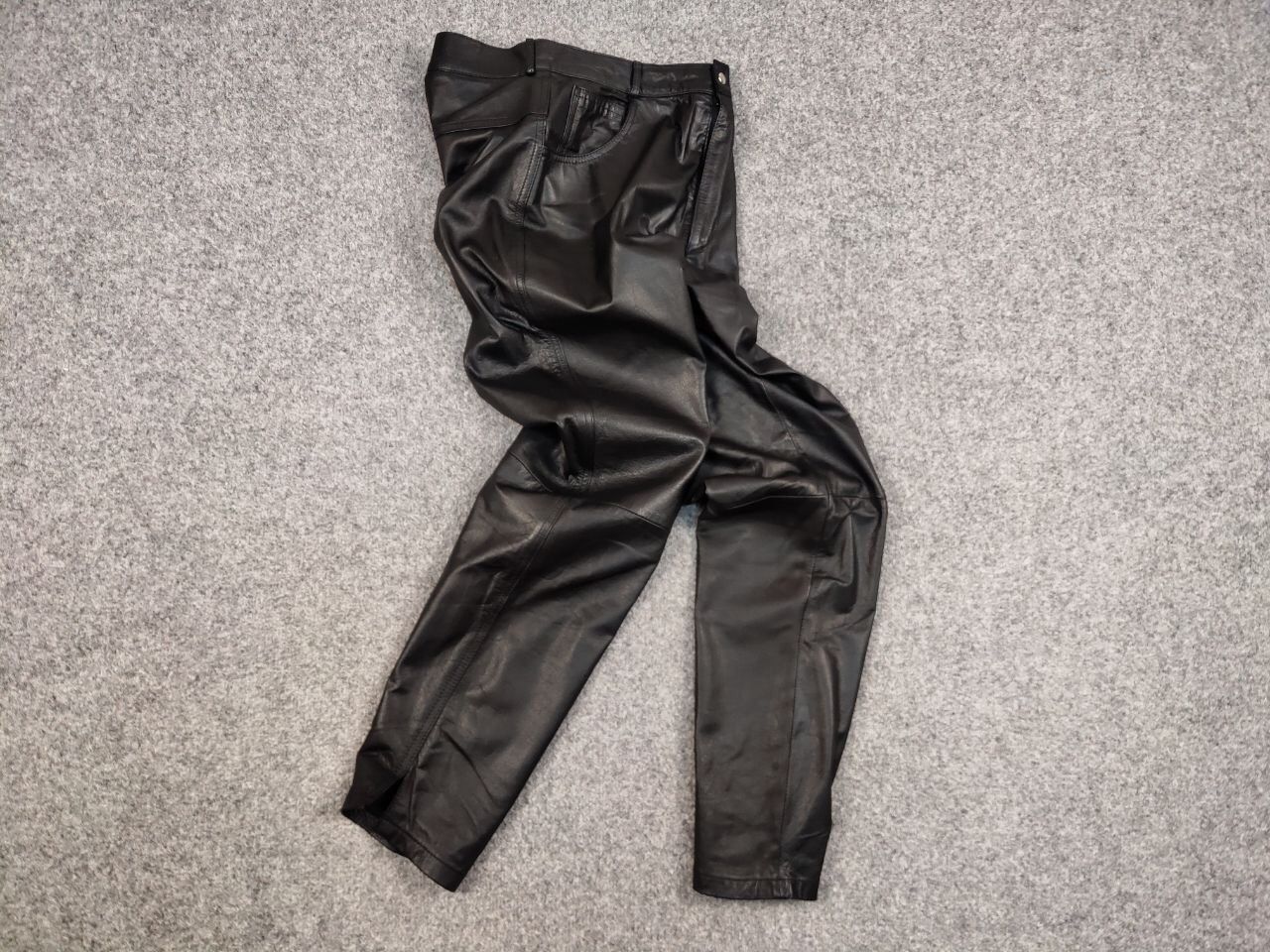 If Six Was Nine Vtg Japanese Avant Garde If Six Was Nine Y2K leather Pants Size US 29 - 17 Thumbnail