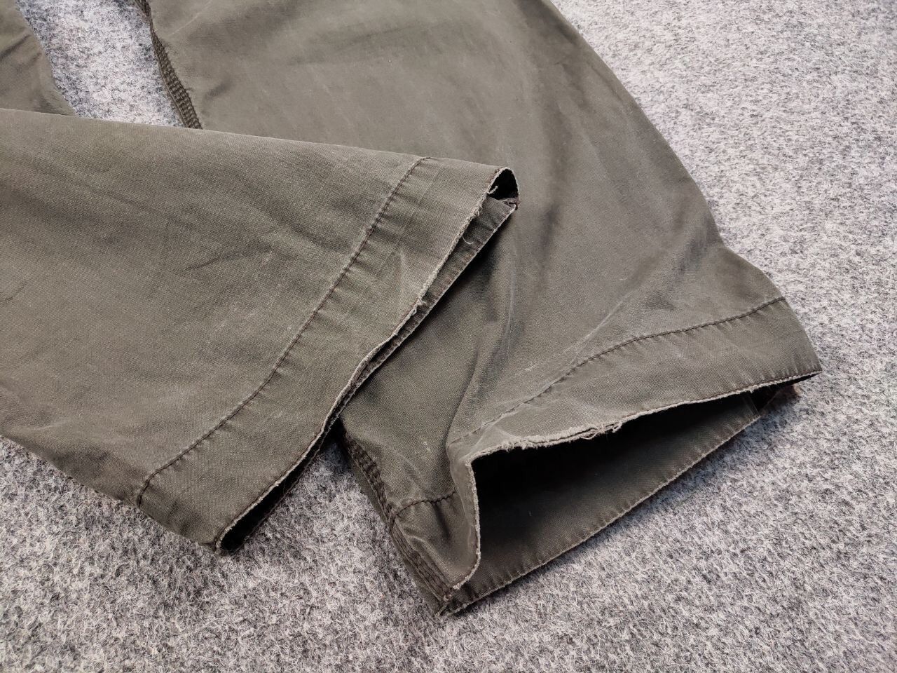 Japanese Brand Vintage Cargo Pants Travis Scott Japan Zip Pocket Olive Size US 33 - 18 Thumbnail