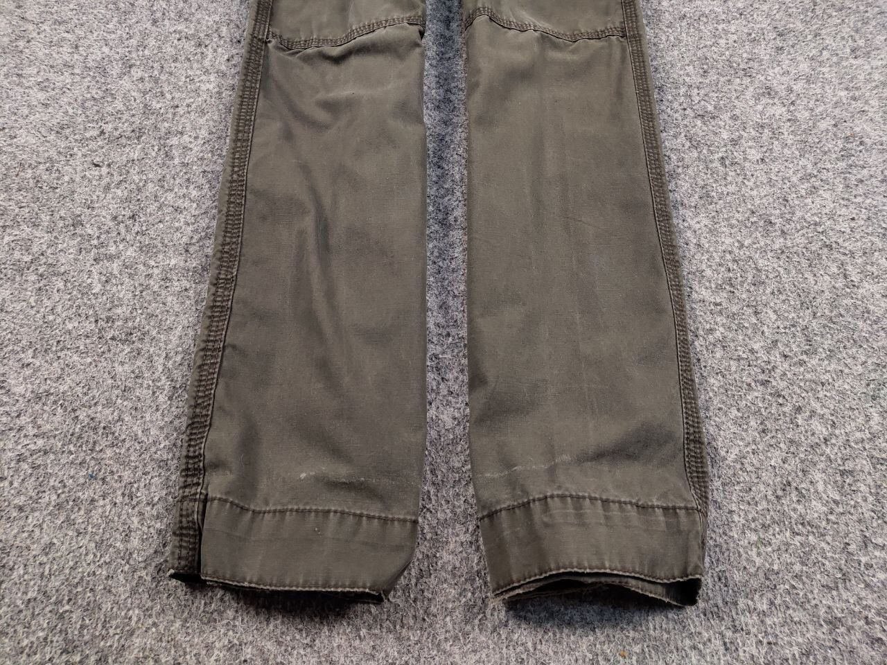 Japanese Brand Vintage Cargo Pants Travis Scott Japan Zip Pocket Olive Size US 33 - 8 Thumbnail