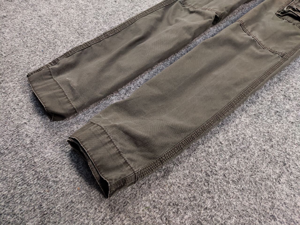 Japanese Brand Vintage Cargo Pants Travis Scott Japan Zip Pocket Olive Size US 33 - 5 Thumbnail