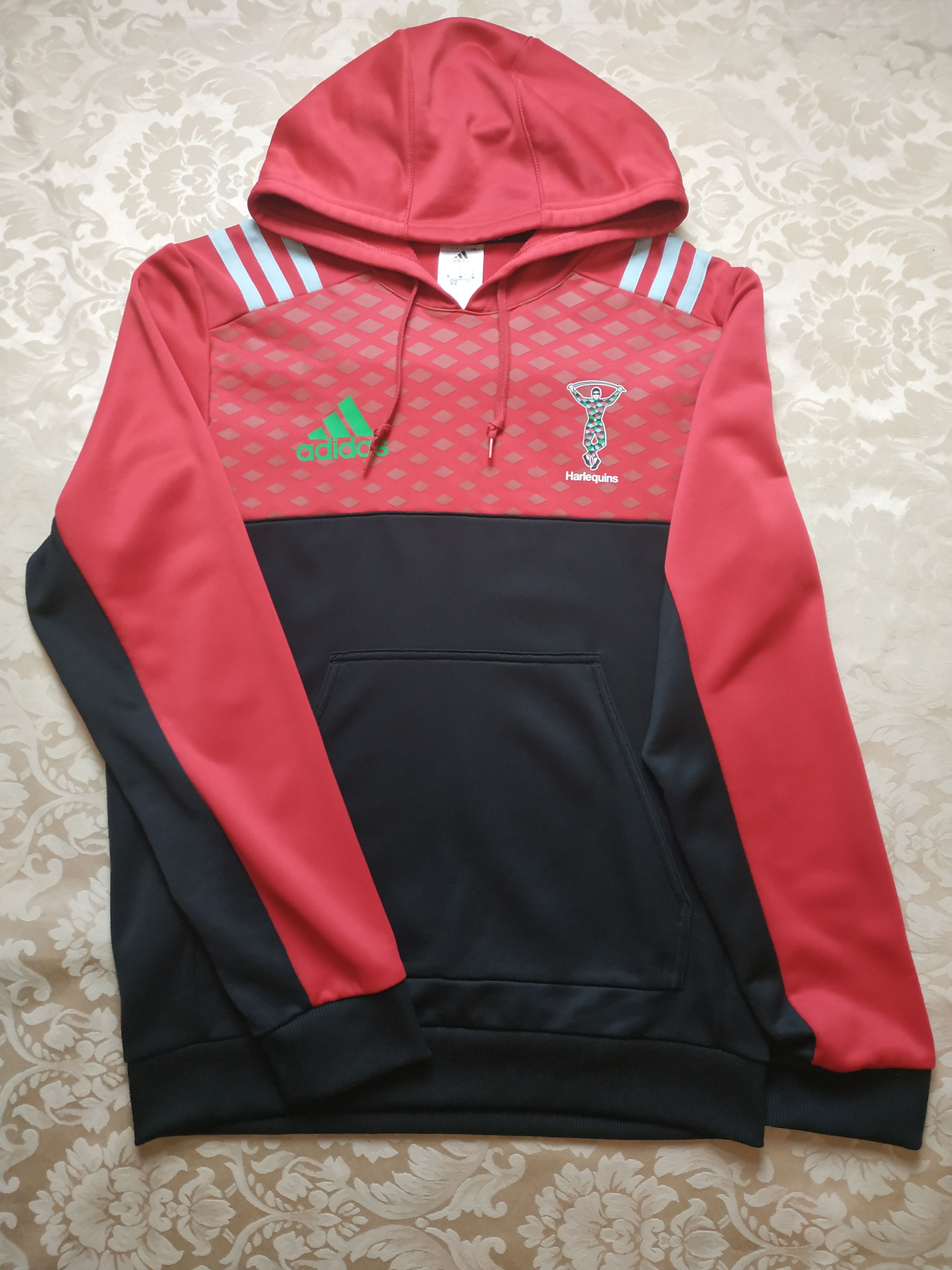 Adidas Adidas Rugby Harlequins Perf Hoody Size US M / EU 48-50 / 2 - 1 Thumbnail