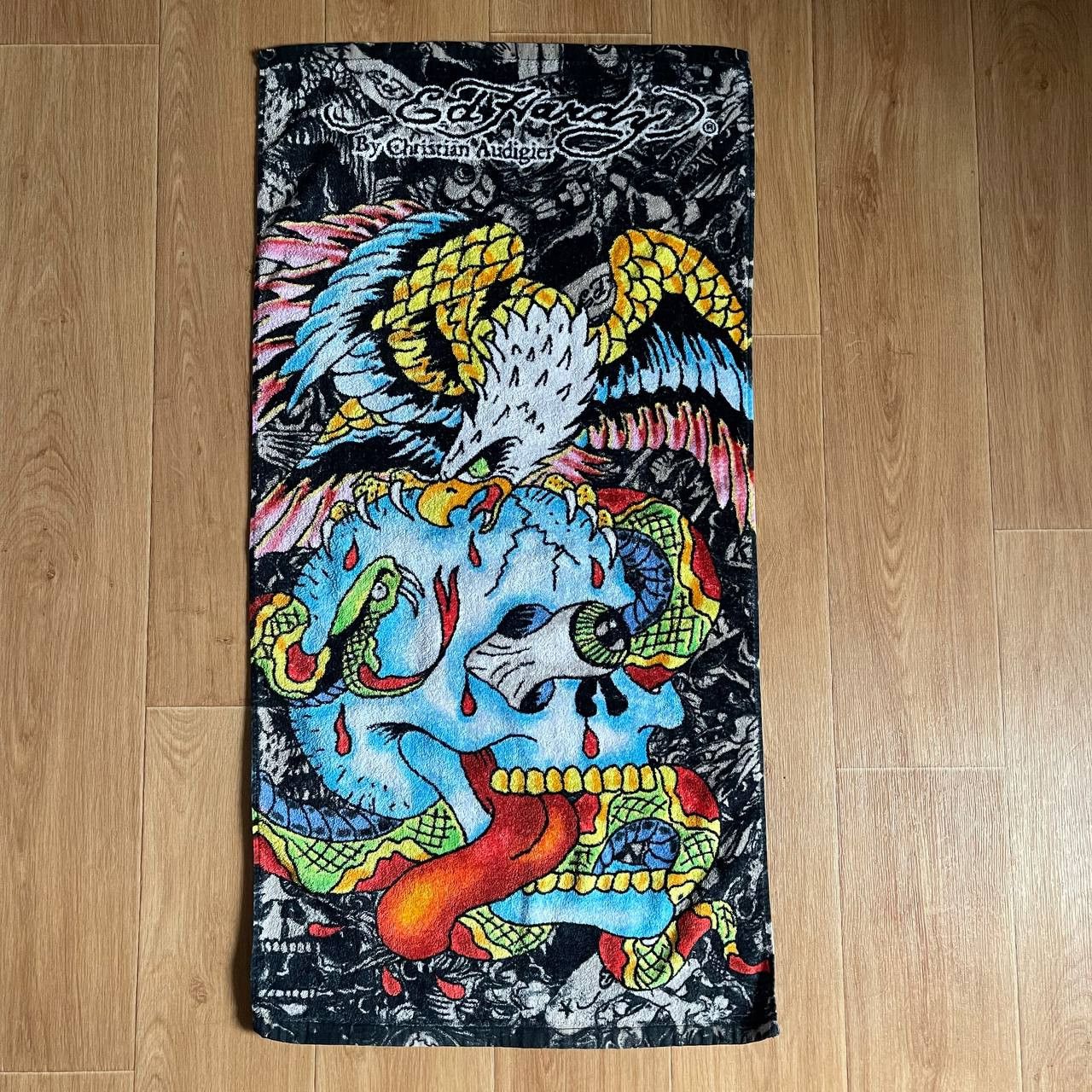 Christian Audigier Ed Hardy Christian Audigier Beach Towel Hype Tattoo Size ONE SIZE - 2 Thumbnail
