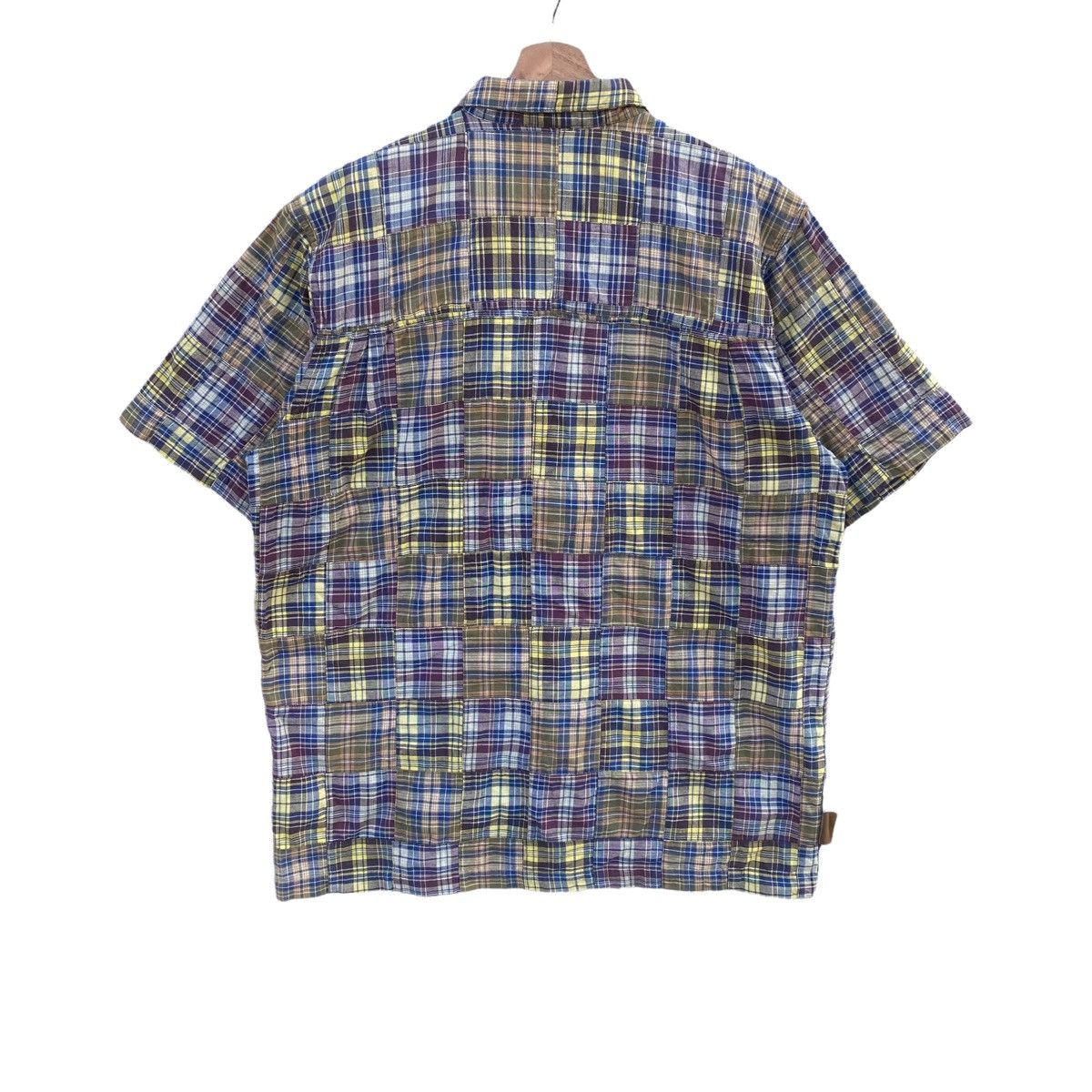 Golden Bear × Vintage Vintage Bear Usa Patchwork Shortsleeve Button Ups Size US L / EU 52-54 / 3 - 8 Thumbnail