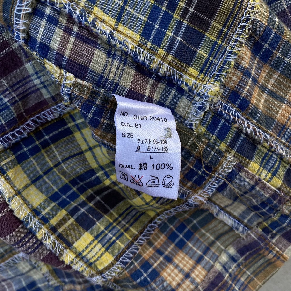 Golden Bear × Vintage Vintage Bear Usa Patchwork Shortsleeve Button Ups Size US L / EU 52-54 / 3 - 11 Thumbnail
