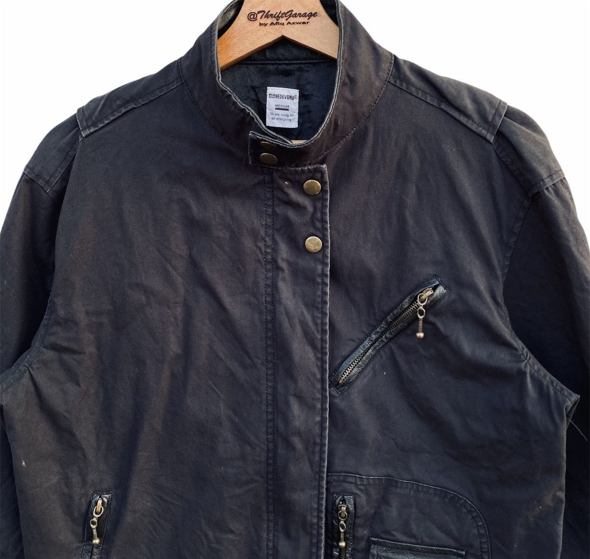 Japanese Brand Vtg Clone Dev Gru Multipocket Punk Jacket Size US M / EU 48-50 / 2 - 2 Thumbnail