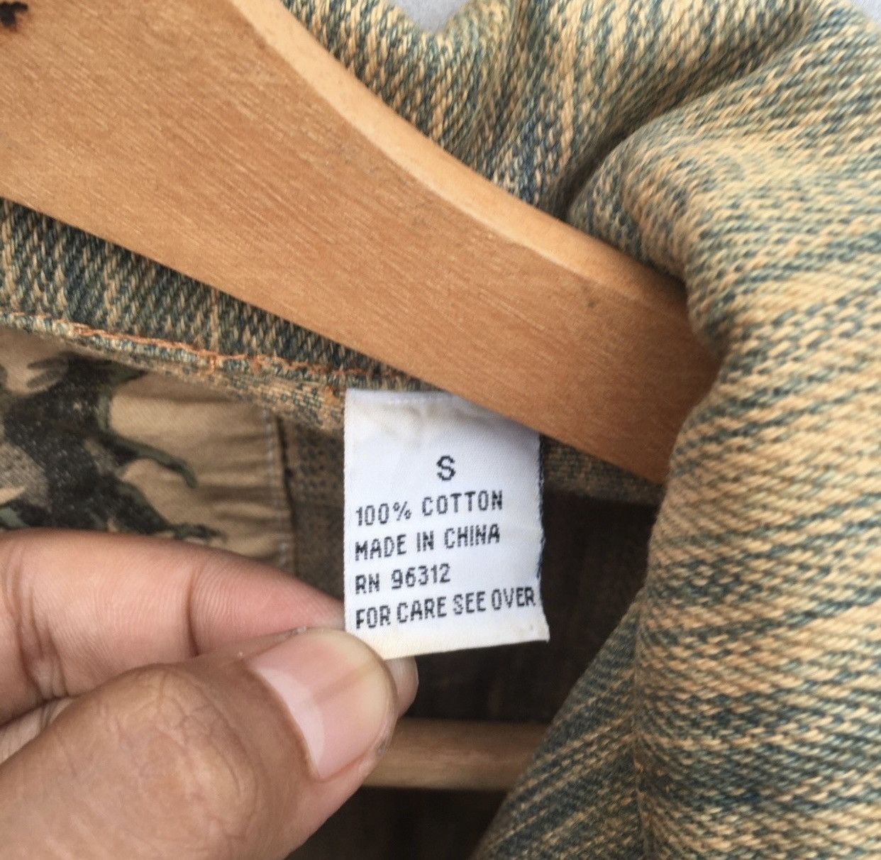 Enyce Vtg Distressed Lady Enyce Hickory Acid Wash Denim Jacket Size US S / EU 44-46 / 1 - 6 Thumbnail