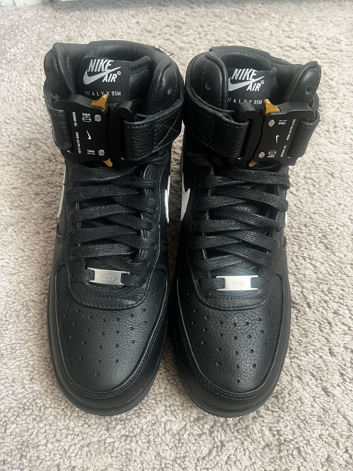 1017 ALYX 9SM × Alyx × Nike Air Force 1 HI / ALYX Size US 6 / EU 39 - 3 Thumbnail