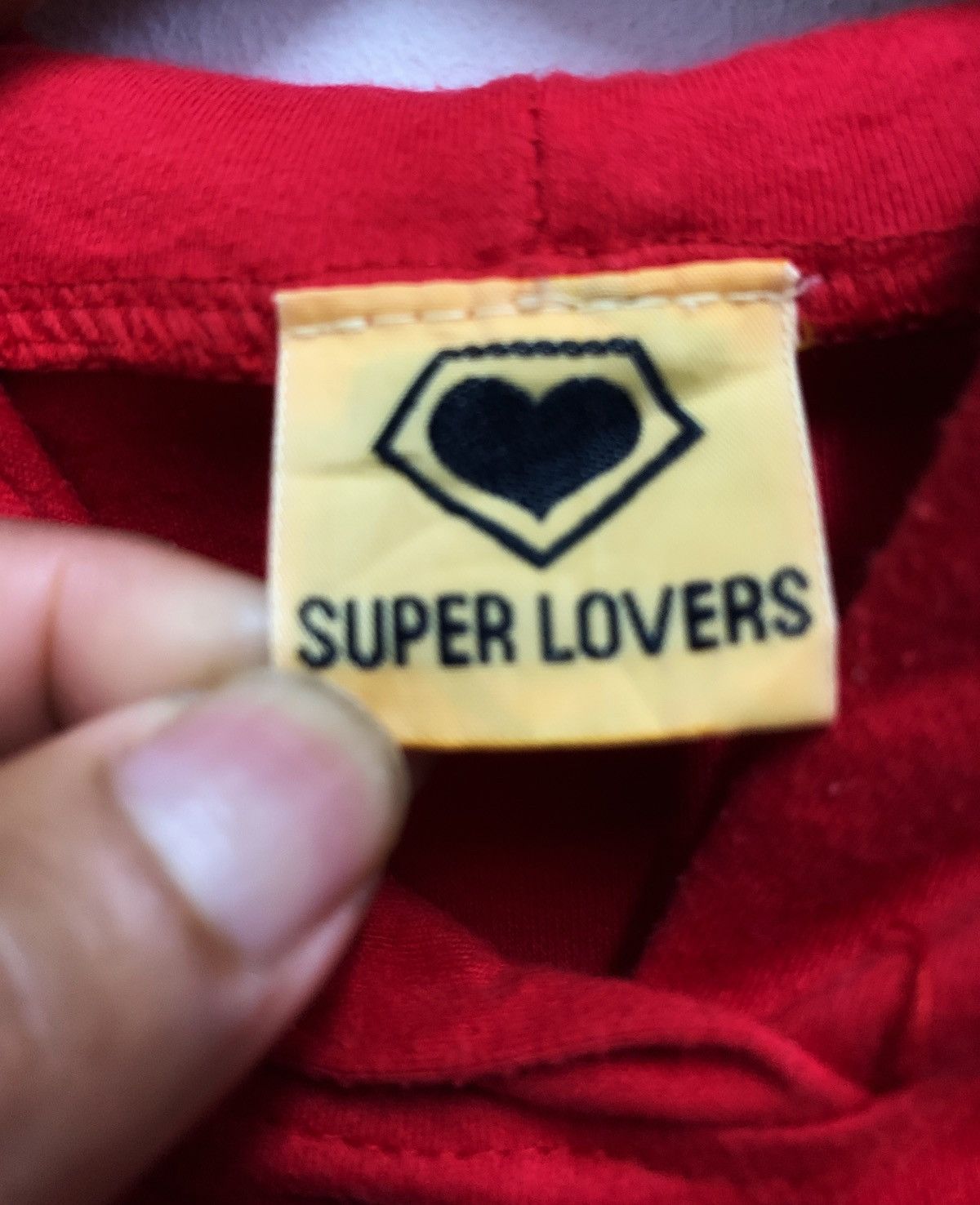 Japanese Brand × Vintage Longsleeve With Hoodie Shirt by SUPER LOVERS Size US M / EU 48-50 / 2 - 10 Thumbnail
