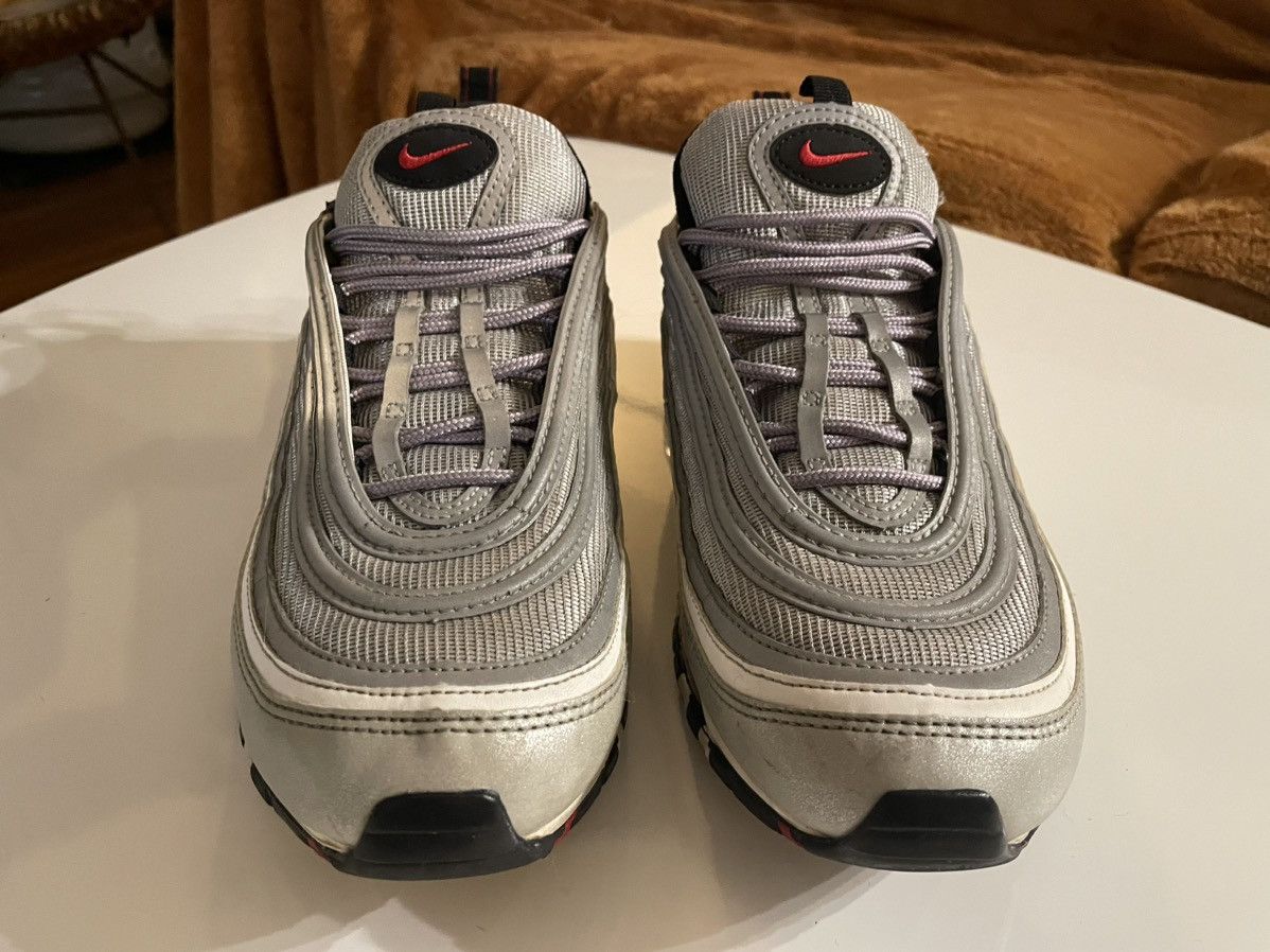 Nike Nike Air Max 97 OG QS - “Silver Bullet” 2017 Size US 9.5 / EU 42-43 - 5 Thumbnail